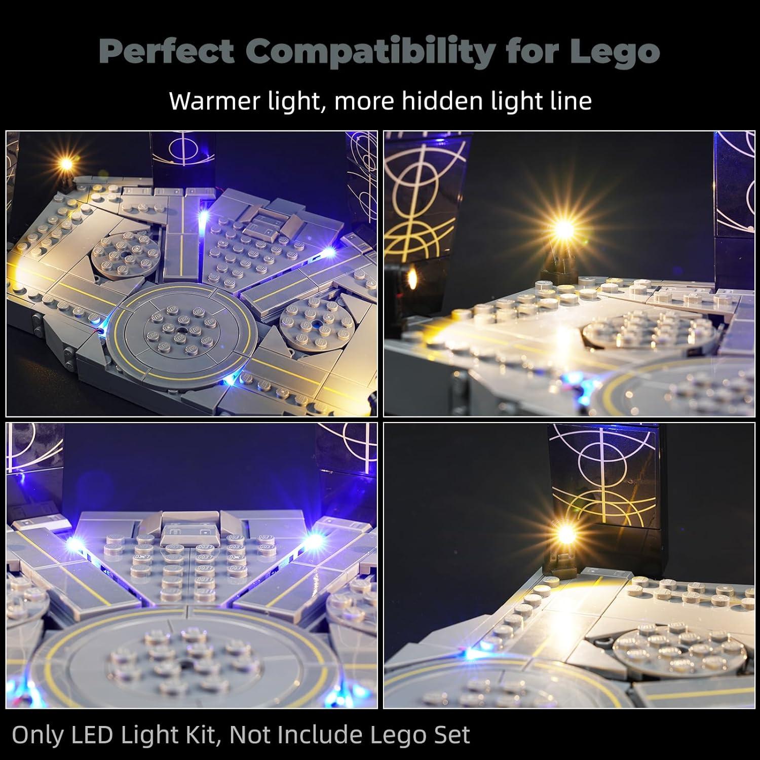 Kit de Iluminación LED Rorliny para Lego Star Wars 75385