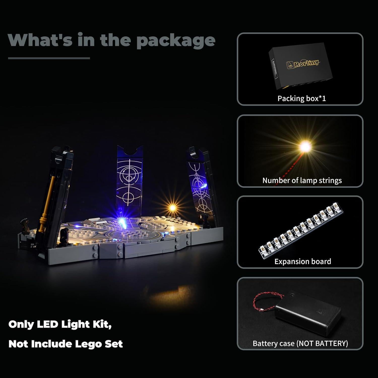 Kit de Iluminación LED Rorliny para Lego Star Wars 75385