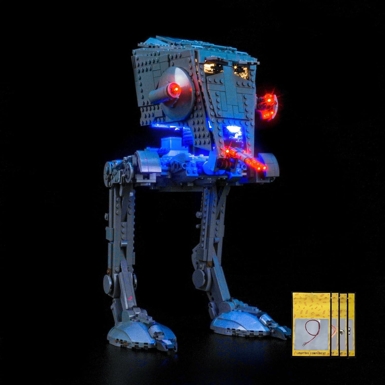 Kit de Luz LED Hilighting para Lego AT-ST Walker 75417