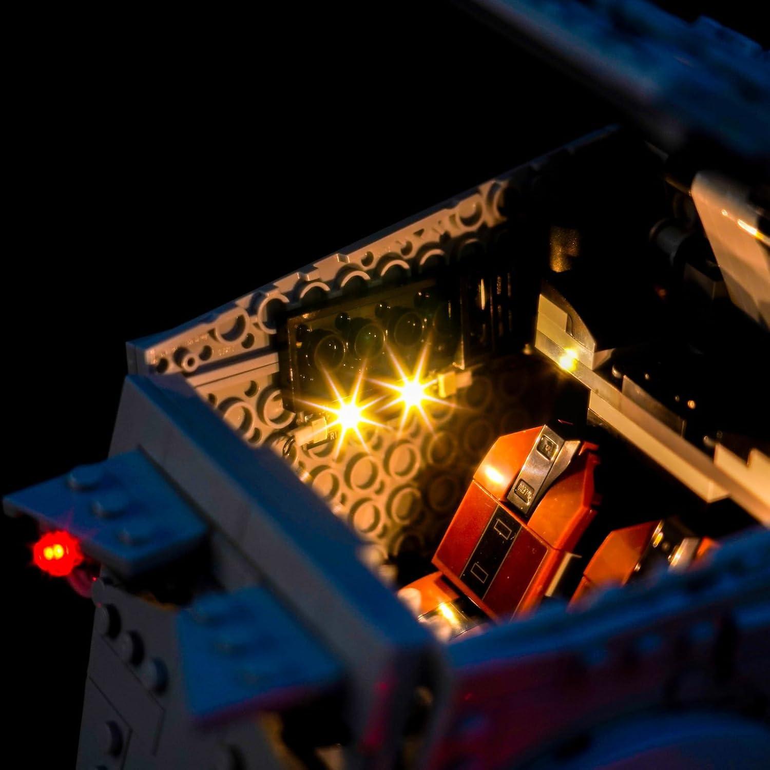 Kit de Luz LED Hilighting para Lego AT-ST Walker 75417