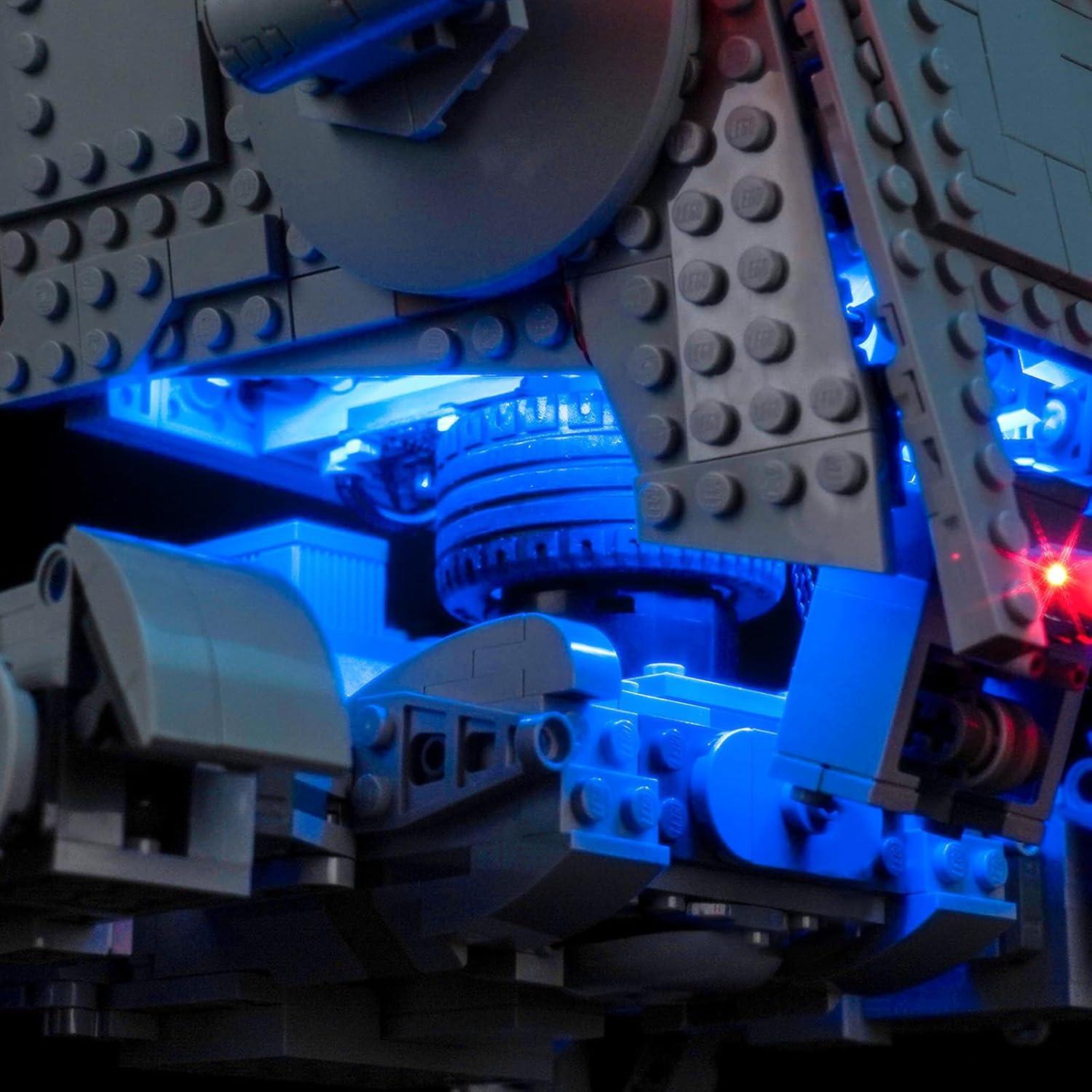 Kit de Luz LED Hilighting para Lego AT-ST Walker 75417