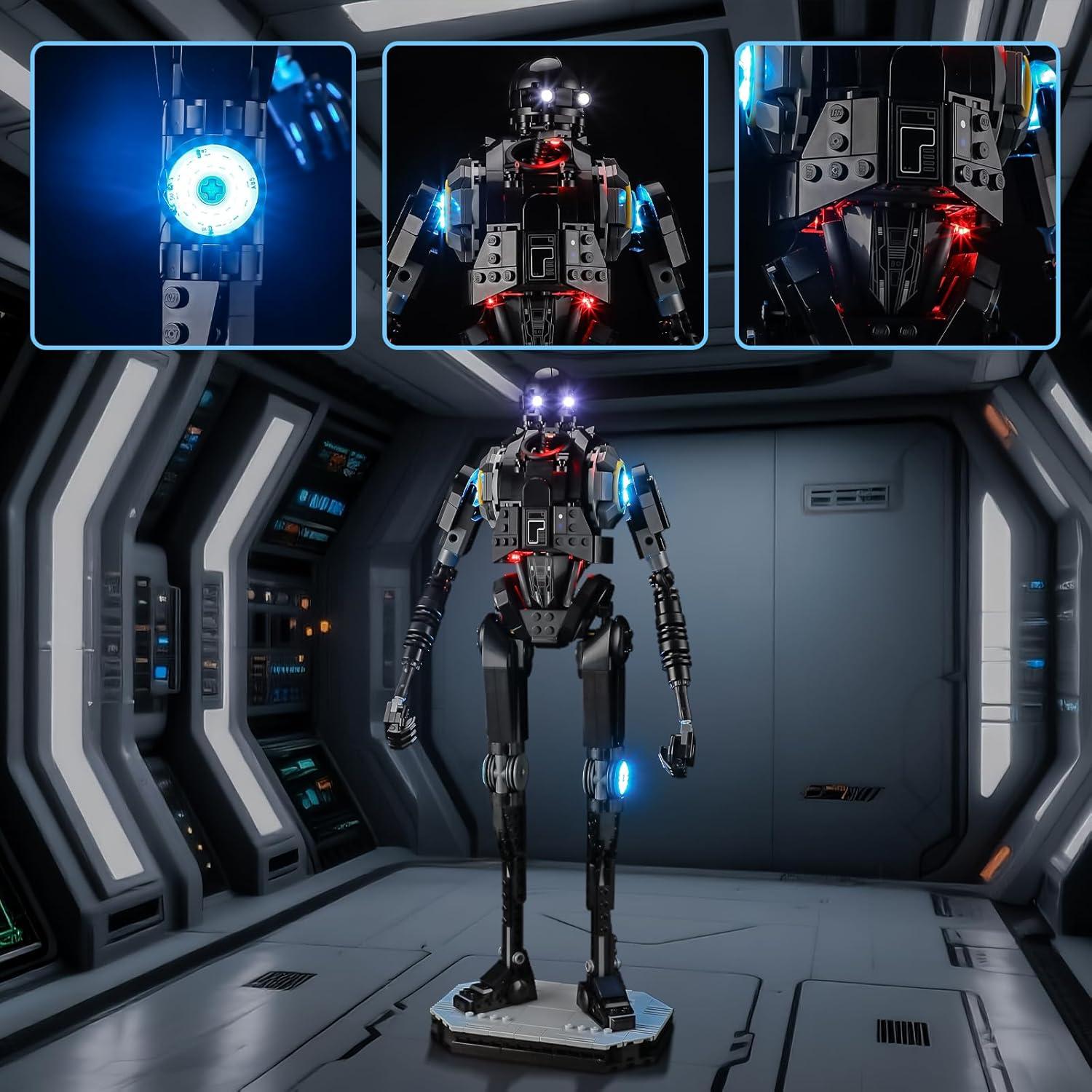 Kit de Luz LED Yeabricks para Lego 75434 K-2SO Star Wars