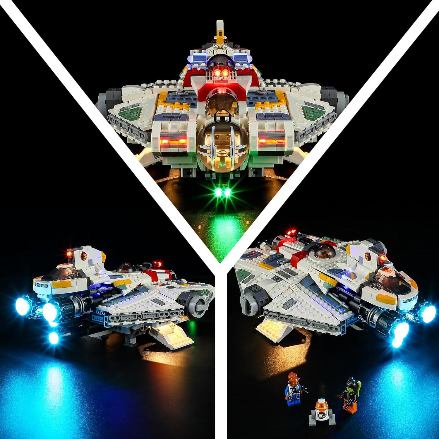 Kit de luces LED Mililier para Lego Star Wars 75357