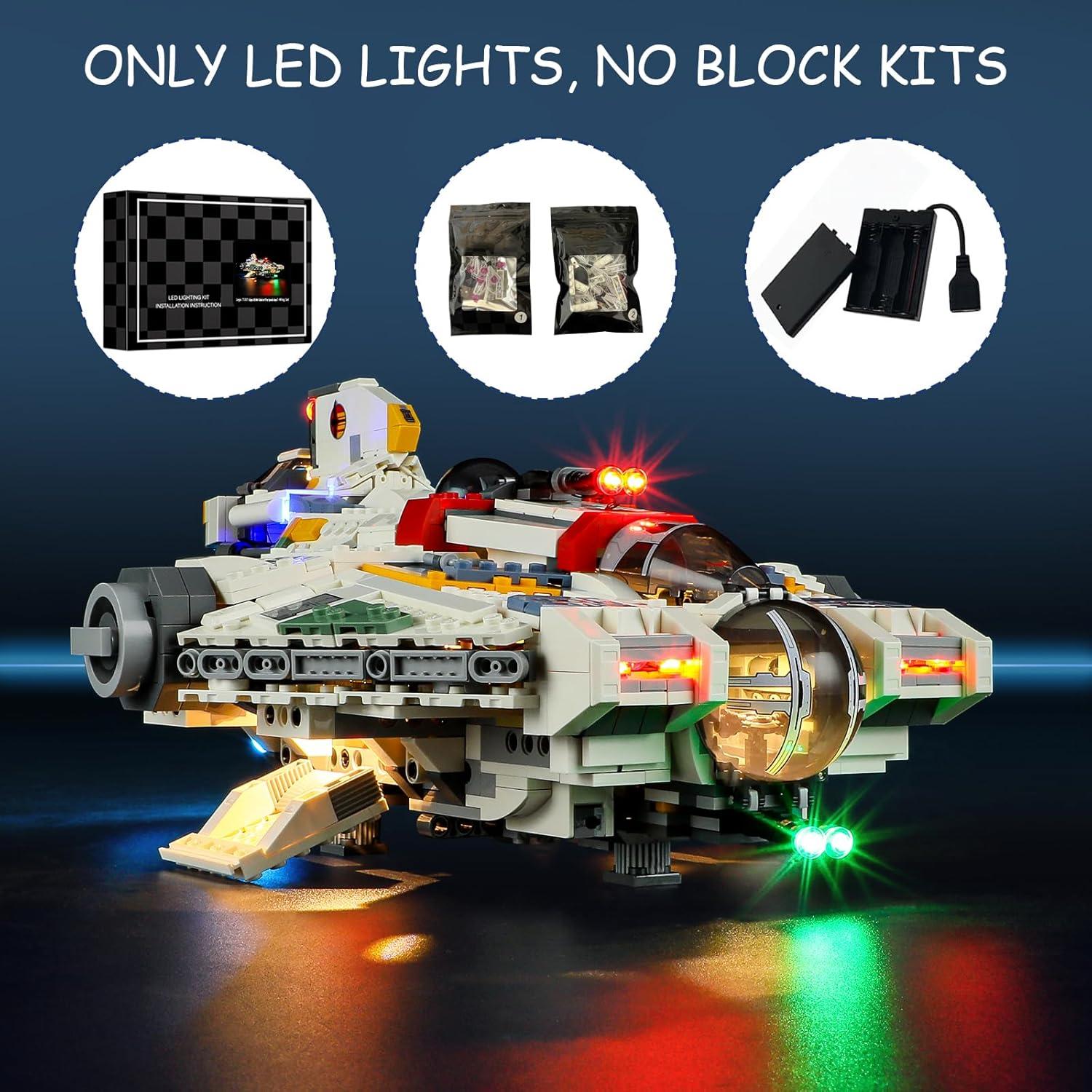 Kit de luces LED Mililier para Lego Star Wars 75357
