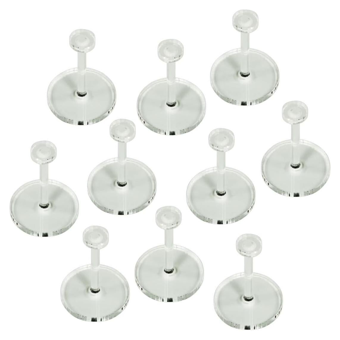 Soportes de Vuelo LITKO 27mm Transparentes - Paquete de 10