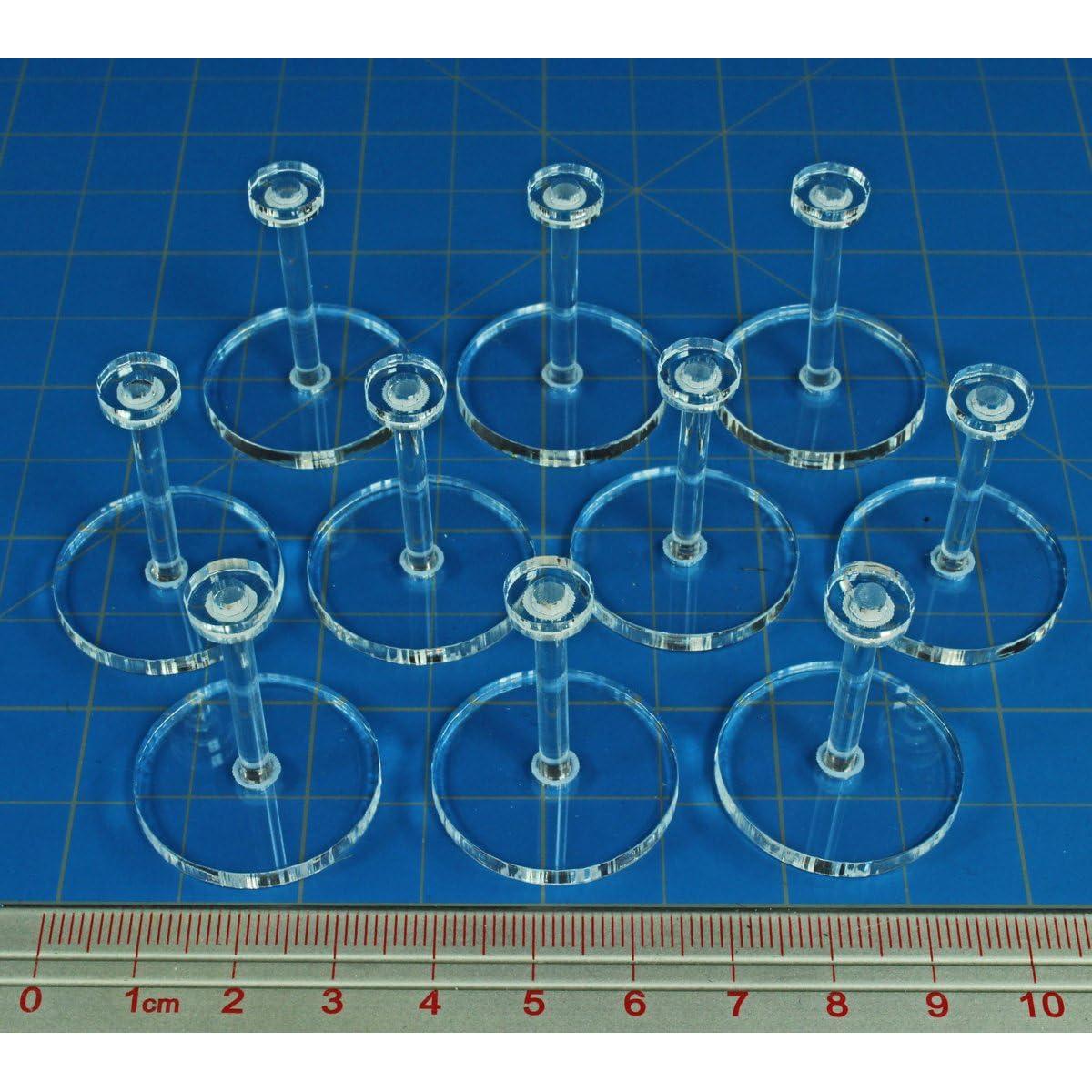 Soportes de Vuelo LITKO 27mm Transparentes - Paquete de 10