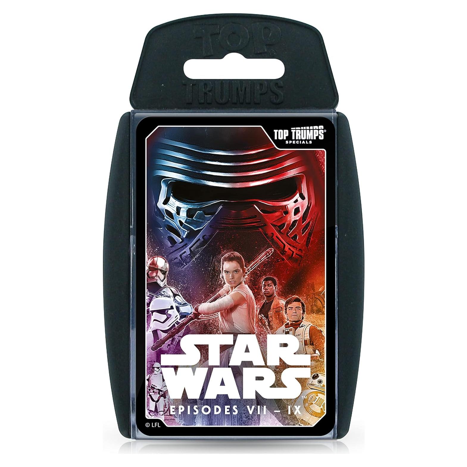 Juego de Cartas Top Trumps Star Wars 7-9 - Para 2+ Jugadores