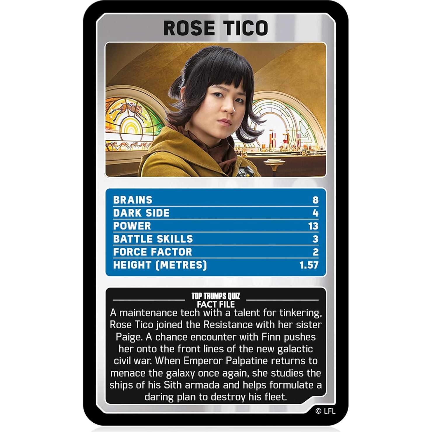 Juego de Cartas Top Trumps Star Wars 7-9 - Para 2+ Jugadores