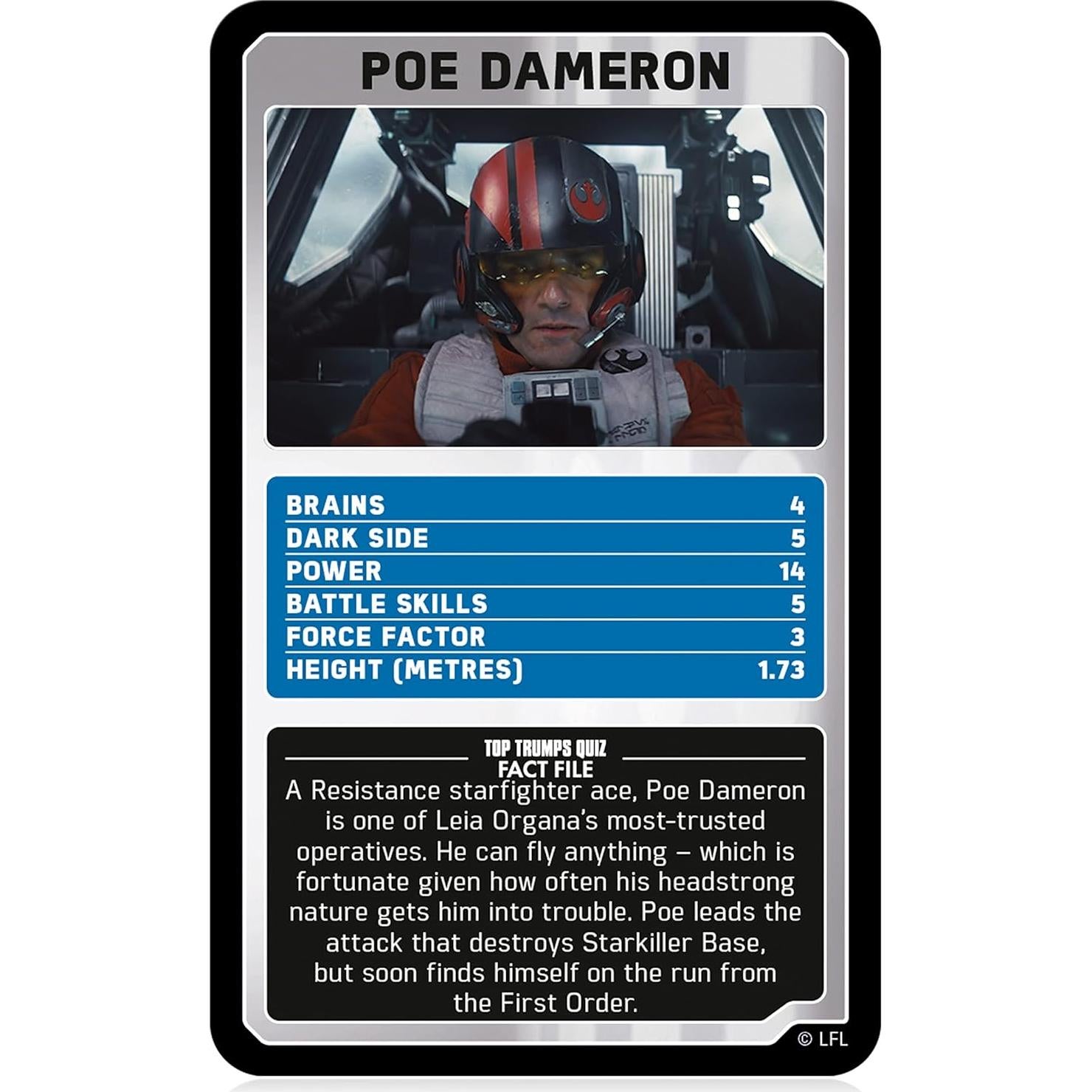 Juego de Cartas Top Trumps Star Wars 7-9 - Para 2+ Jugadores