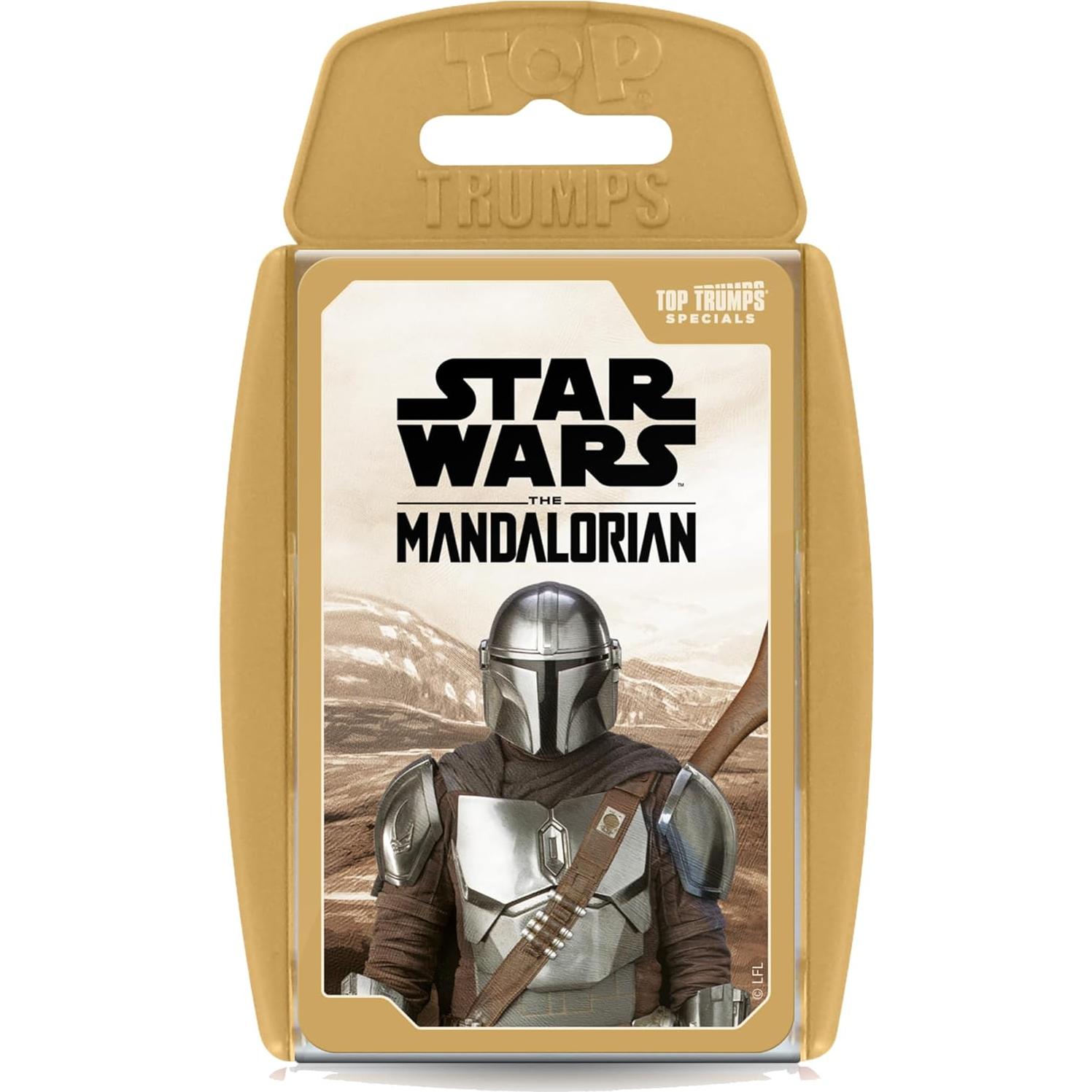 Juego de Cartas Star Wars Mandalorian Top Trumps - 2+ Jugadores