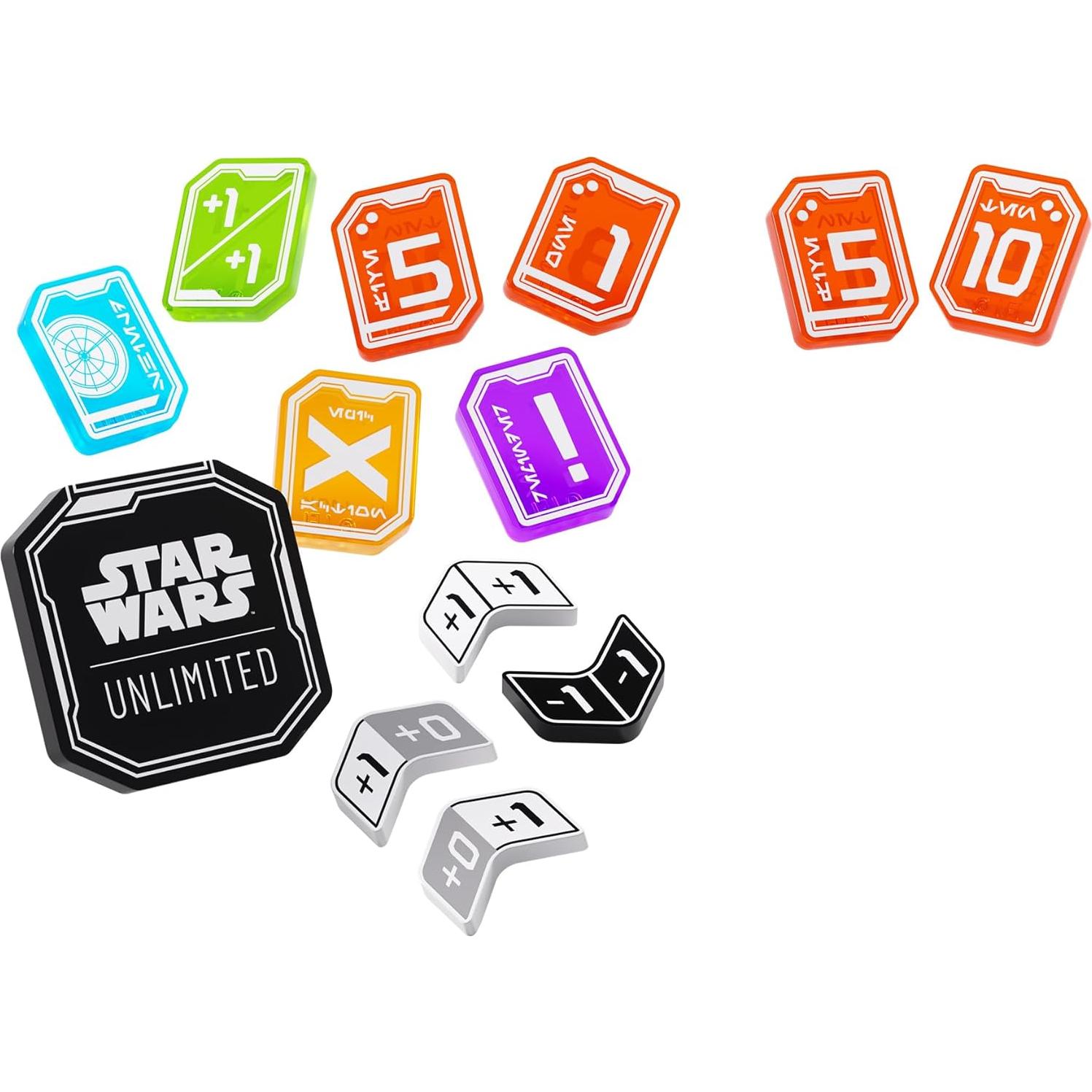 Fichas Acrílicas Premium PRO Star Wars: Ilimitado - 55 Piezas