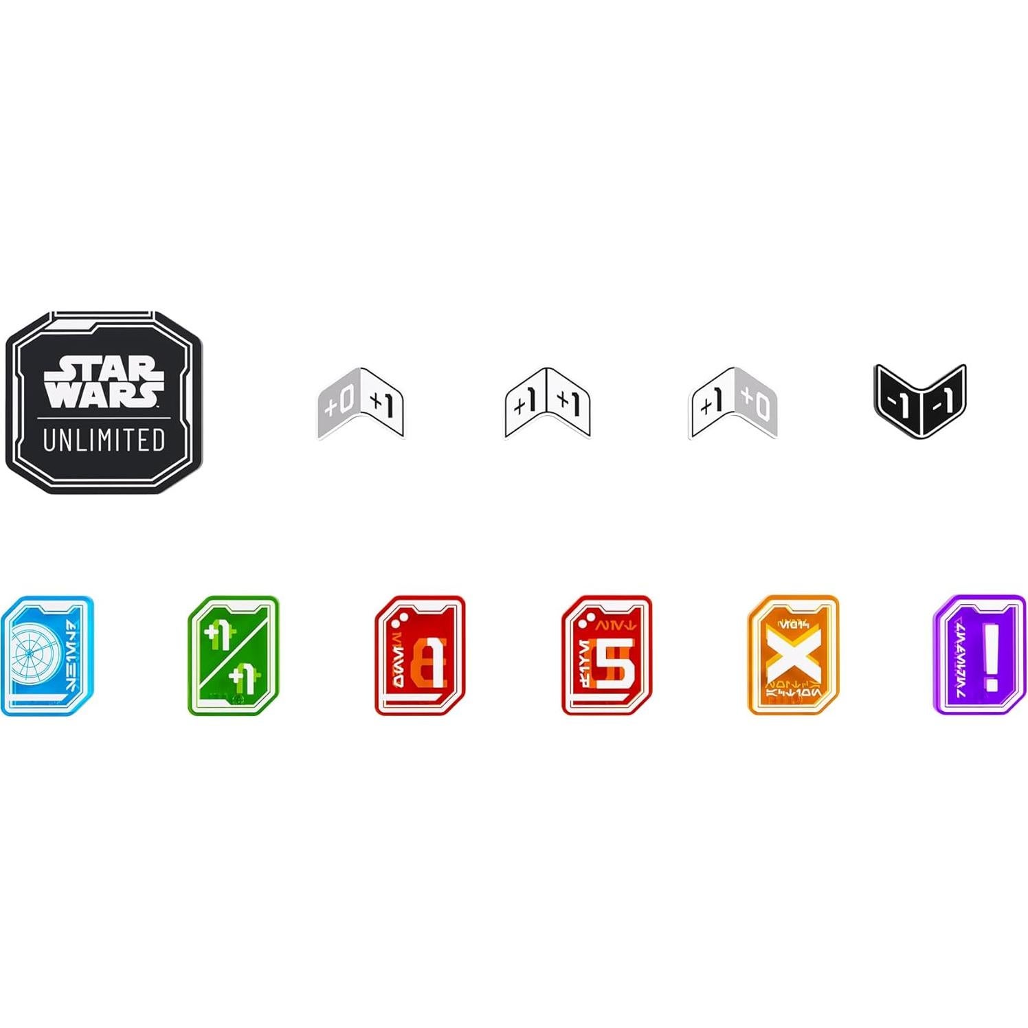 Fichas Acrílicas Premium PRO Star Wars: Ilimitado - 55 Piezas