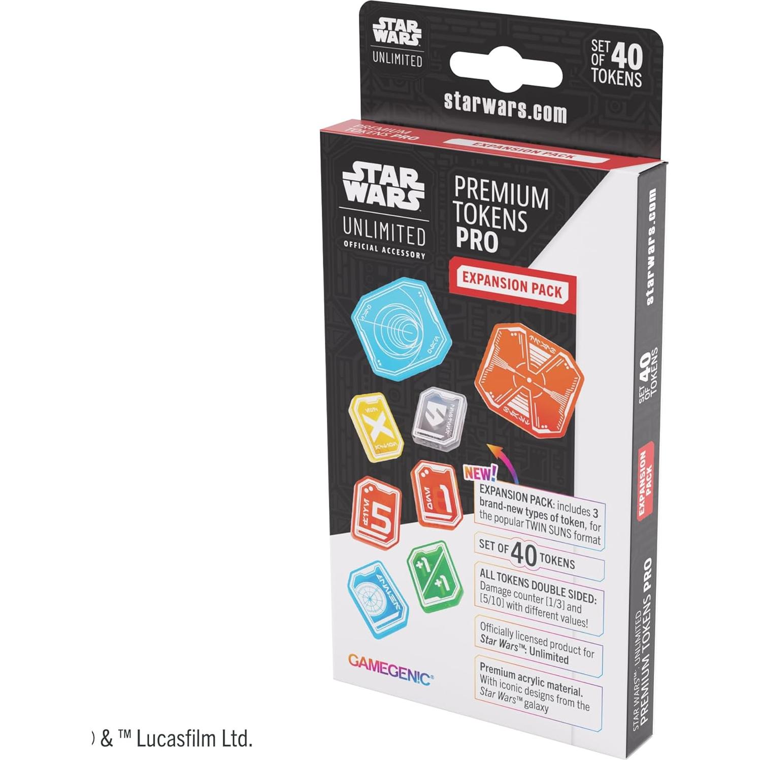 Expansión de Fichas Premium Pro Gamegenic Star Wars Unlimited