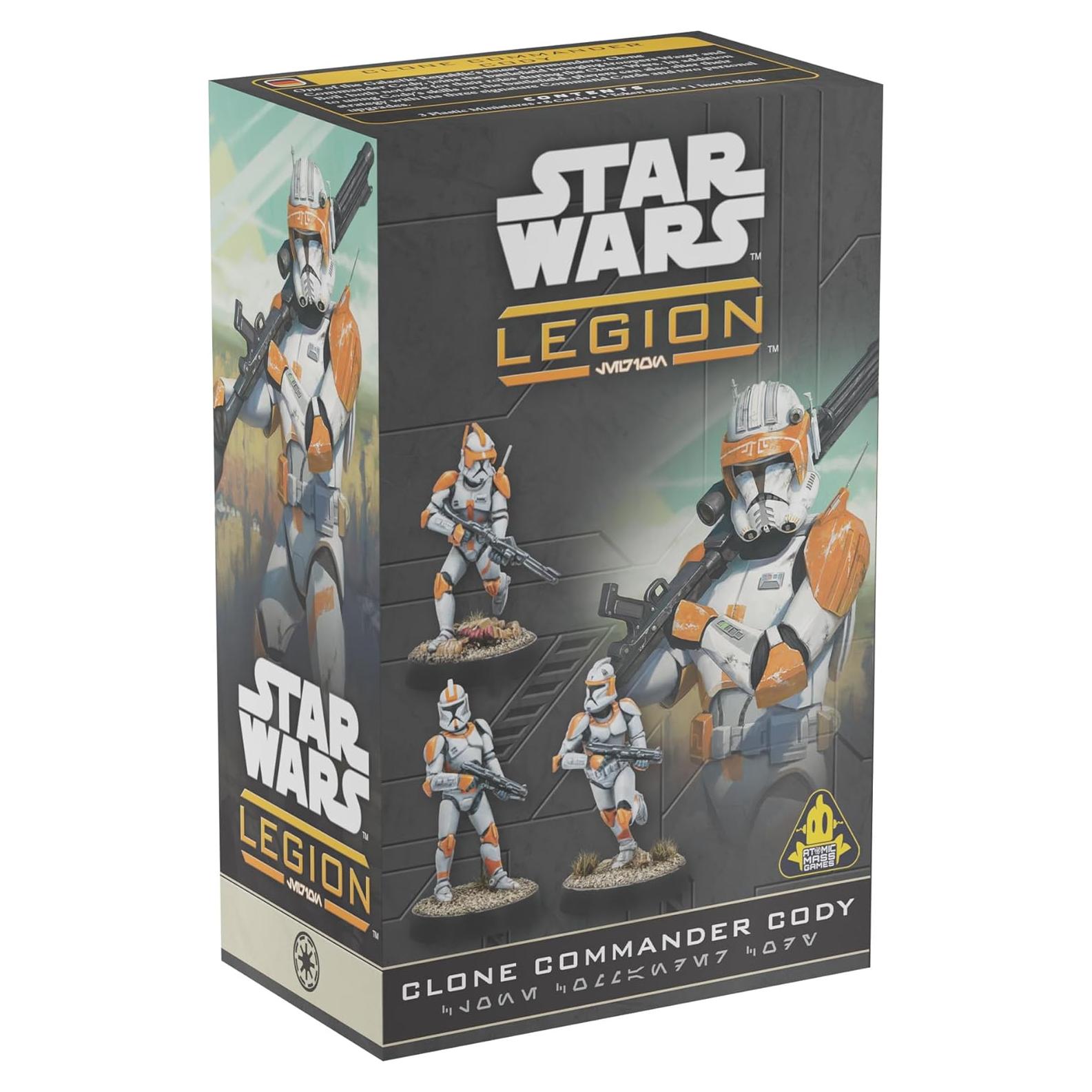 Expansión Comandante Clone Cody Asmodee SWQ72 - Juego de Estrategia