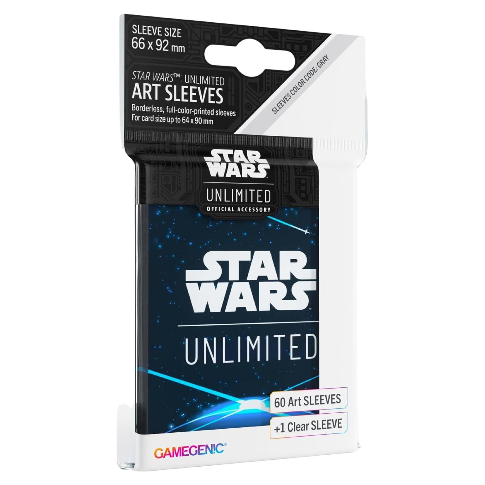 Mangas de Arte Star Wars Unlimited Gamegenic - 60 Unidades