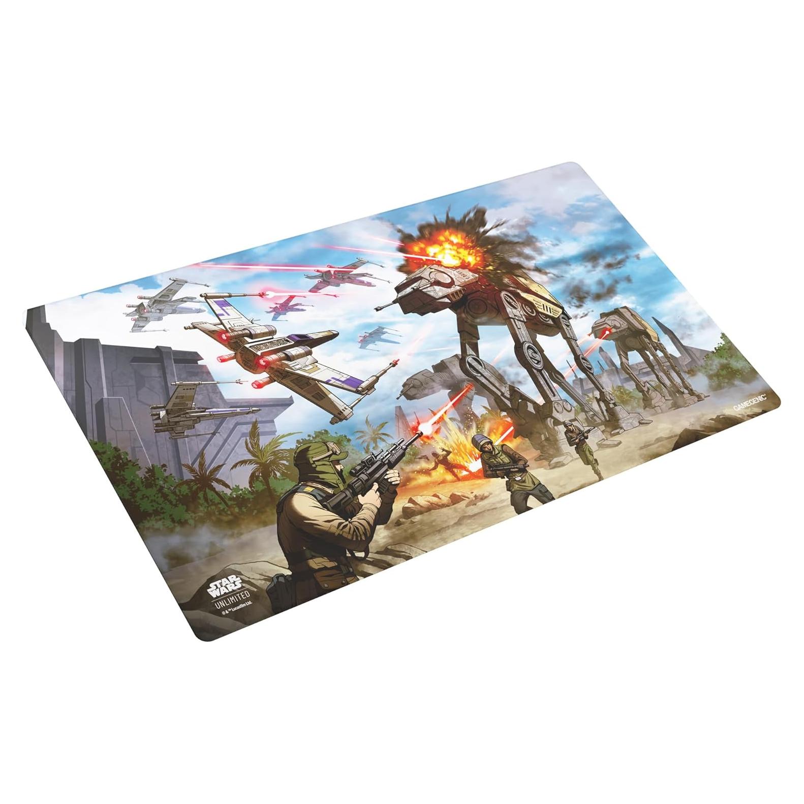Tapete de Juego Star Wars Unlimited Batalla de Scarif 61x35cm