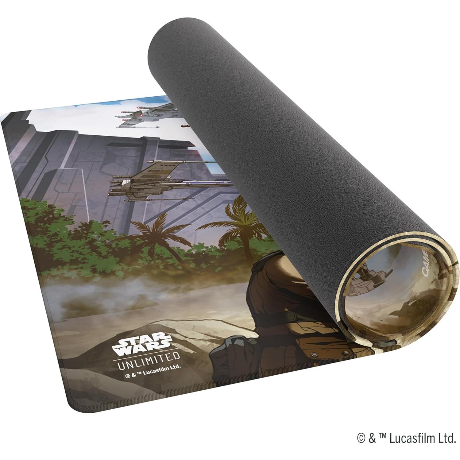 Tapete de Juego Star Wars Unlimited Batalla de Scarif 61x35cm