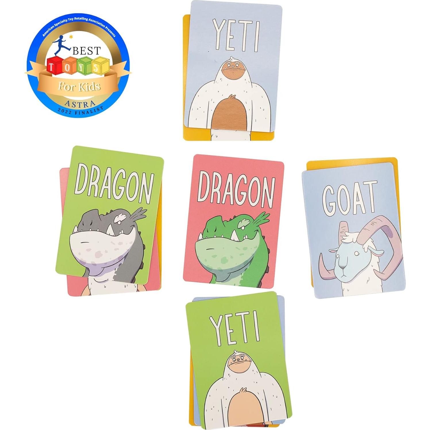 Juego de Cartas Yeti Slap - Gatwick Games, 2-6 Jugadores