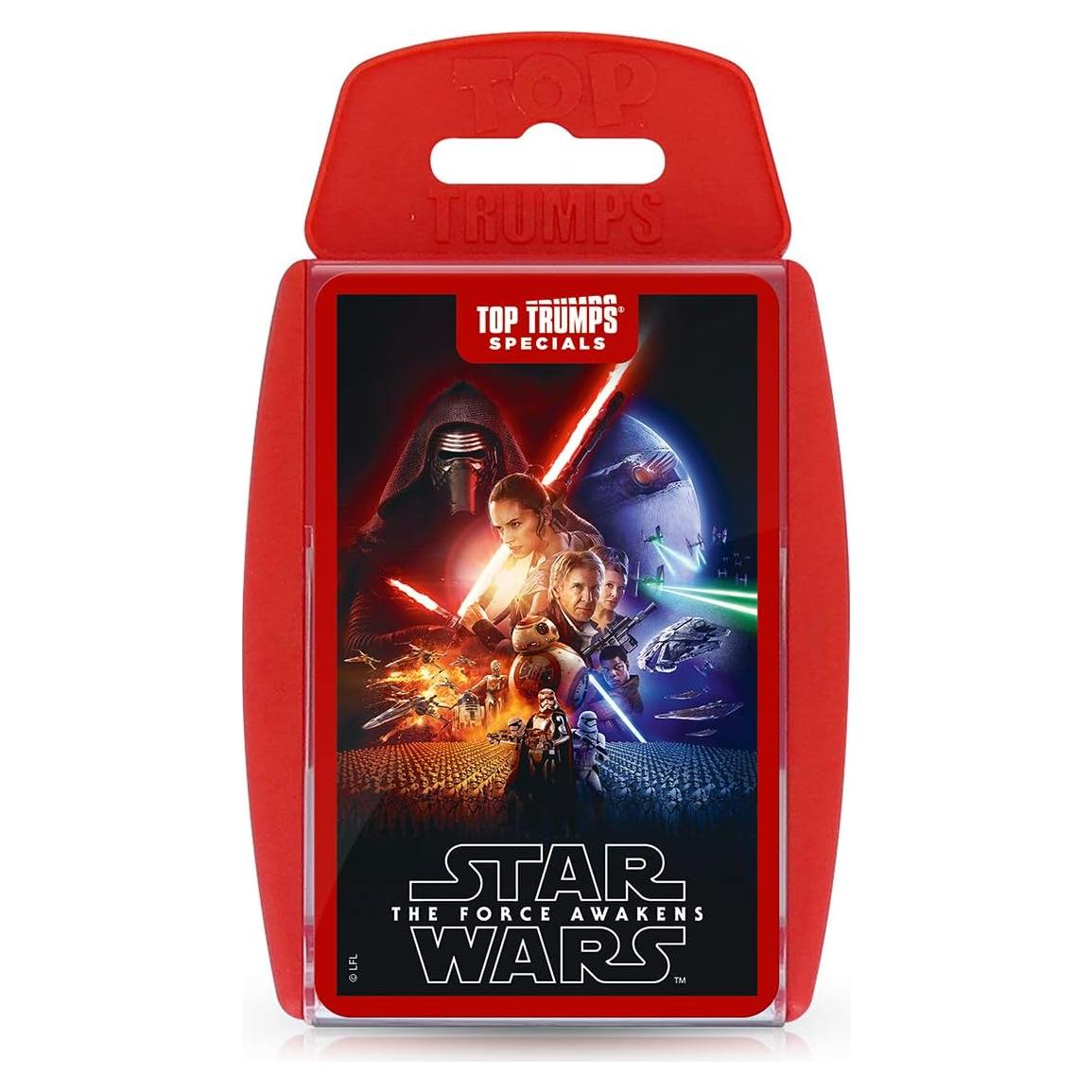 Juego de Cartas Top Trumps Star Wars VII El Despertar de la Fuerza