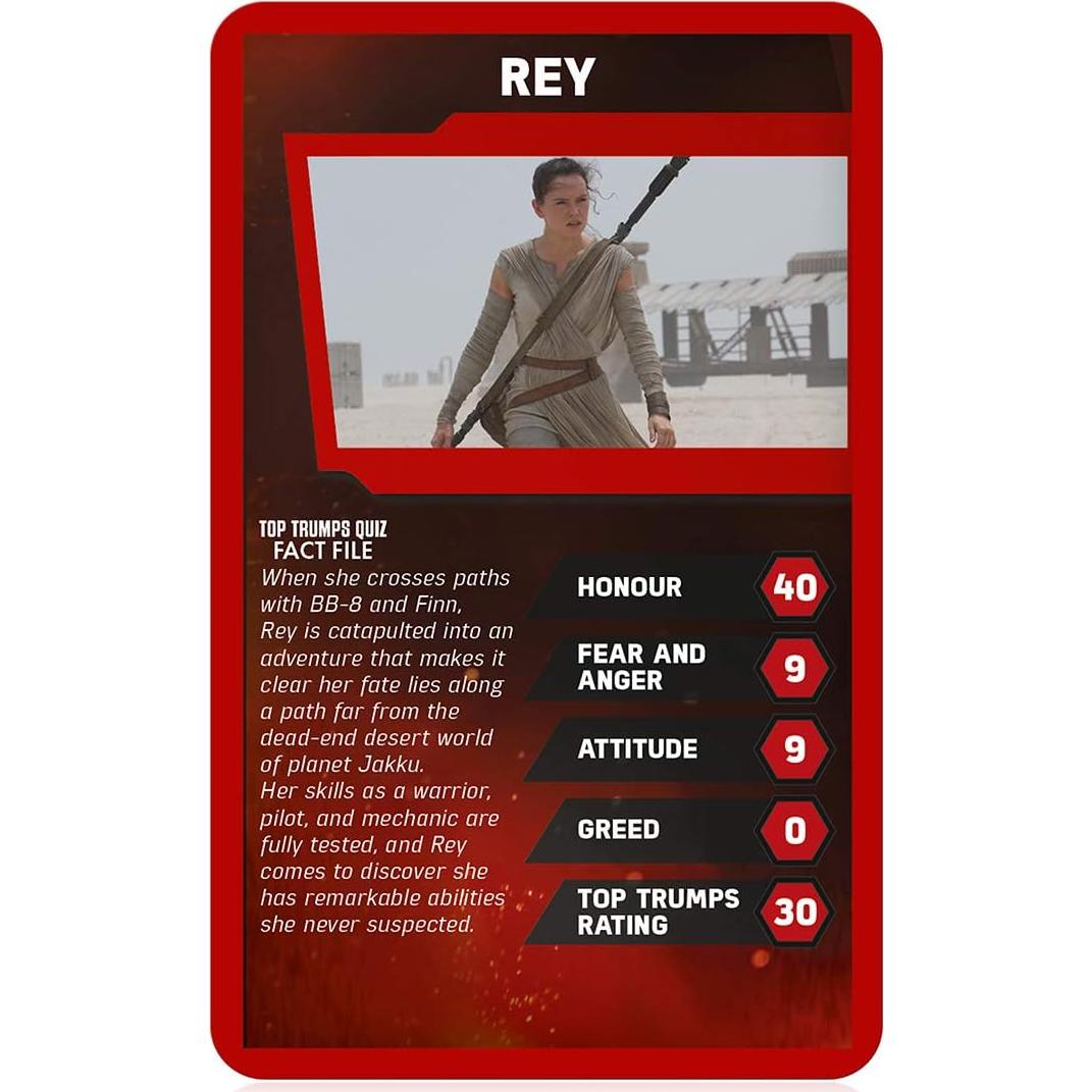Juego de Cartas Top Trumps Star Wars VII El Despertar de la Fuerza