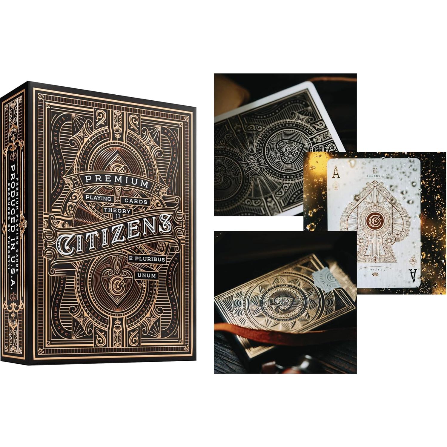 Paquete de 6 Barajas de Cartas Theory11 - Alto Victoriano y Monarcas