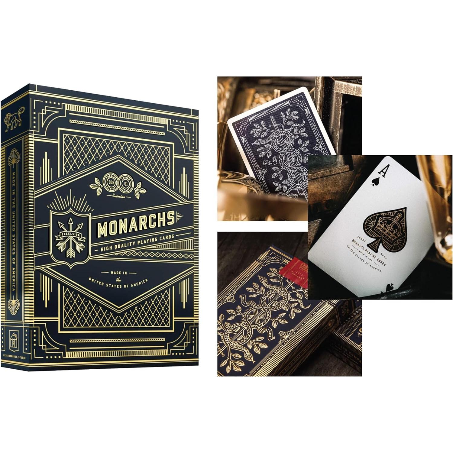 Paquete de 6 Barajas de Cartas Theory11 - Alto Victoriano y Monarcas