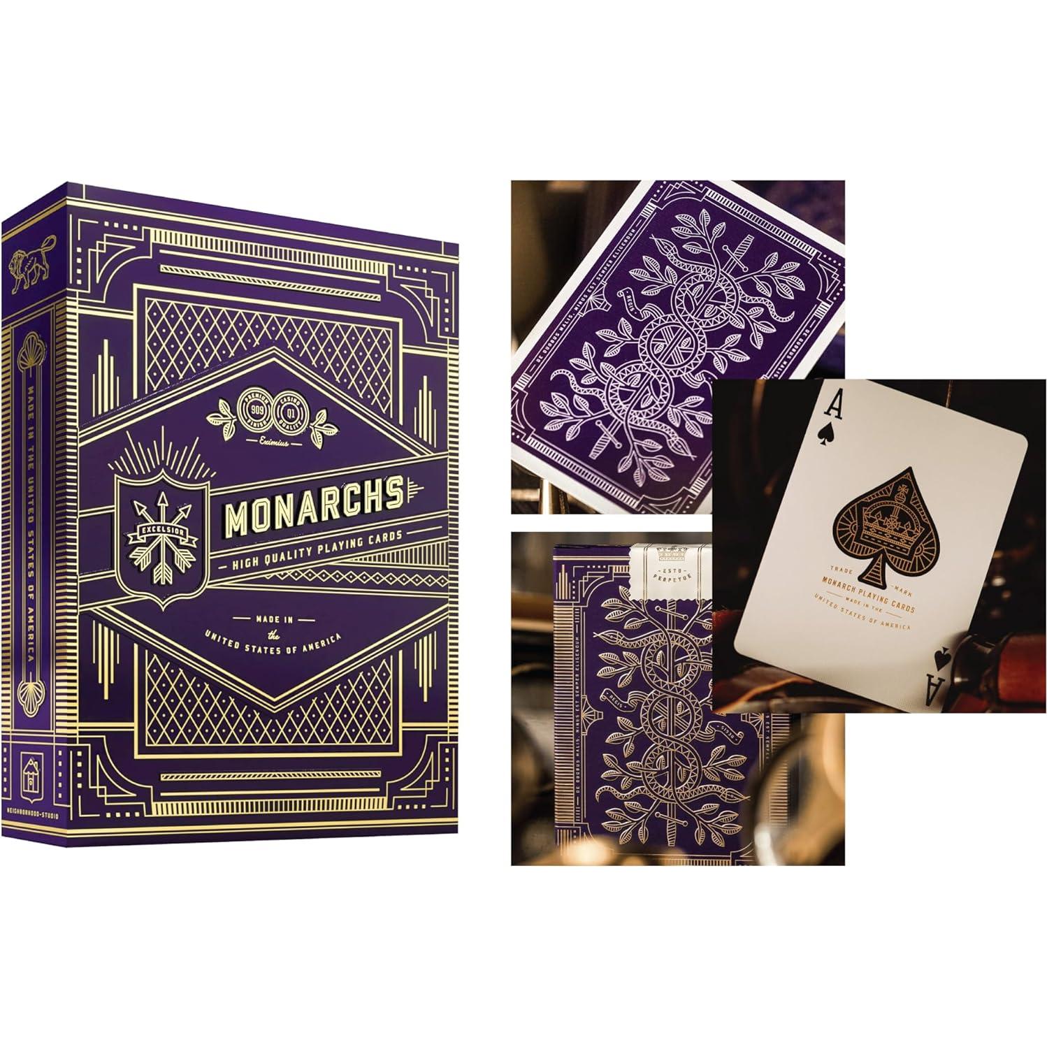 Paquete de 6 Barajas de Cartas Theory11 - Alto Victoriano y Monarcas