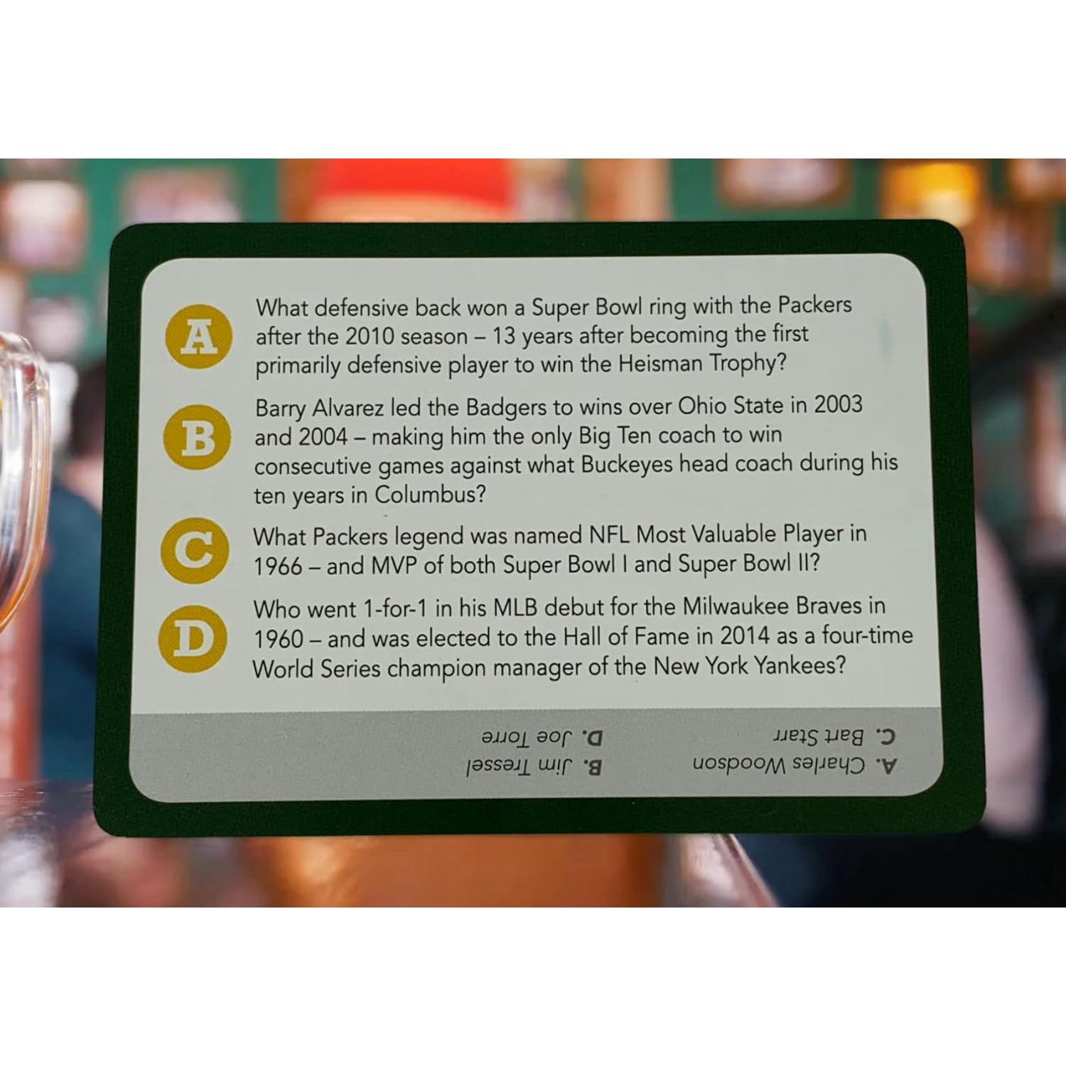 Juego de Trivia Deportiva Wisconsin - AppSetGo, 500 Preguntas