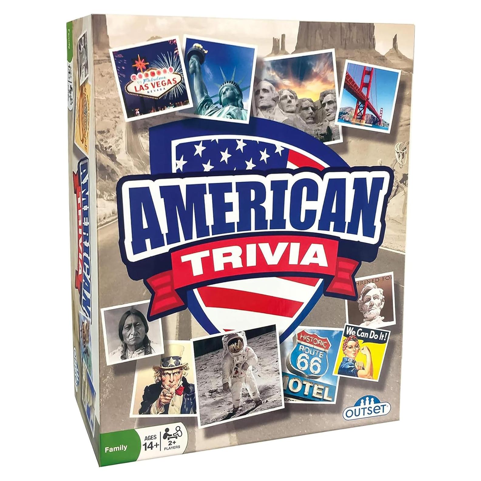 Juego de Trivia Americana Outset Media - 1000 Preguntas 5 Categorías