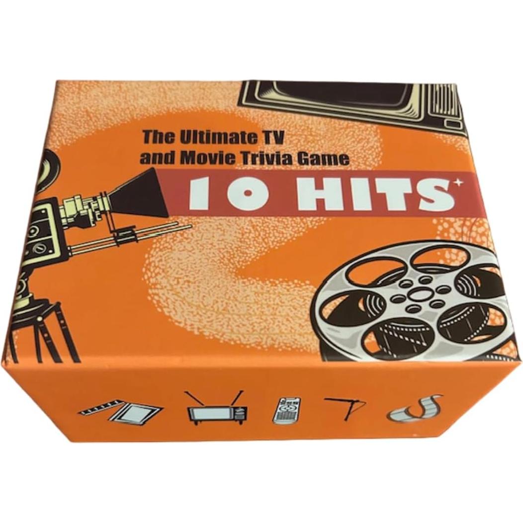 Juego de Cartas de Trivia de TV y Películas Vart Games - 375 Preguntas