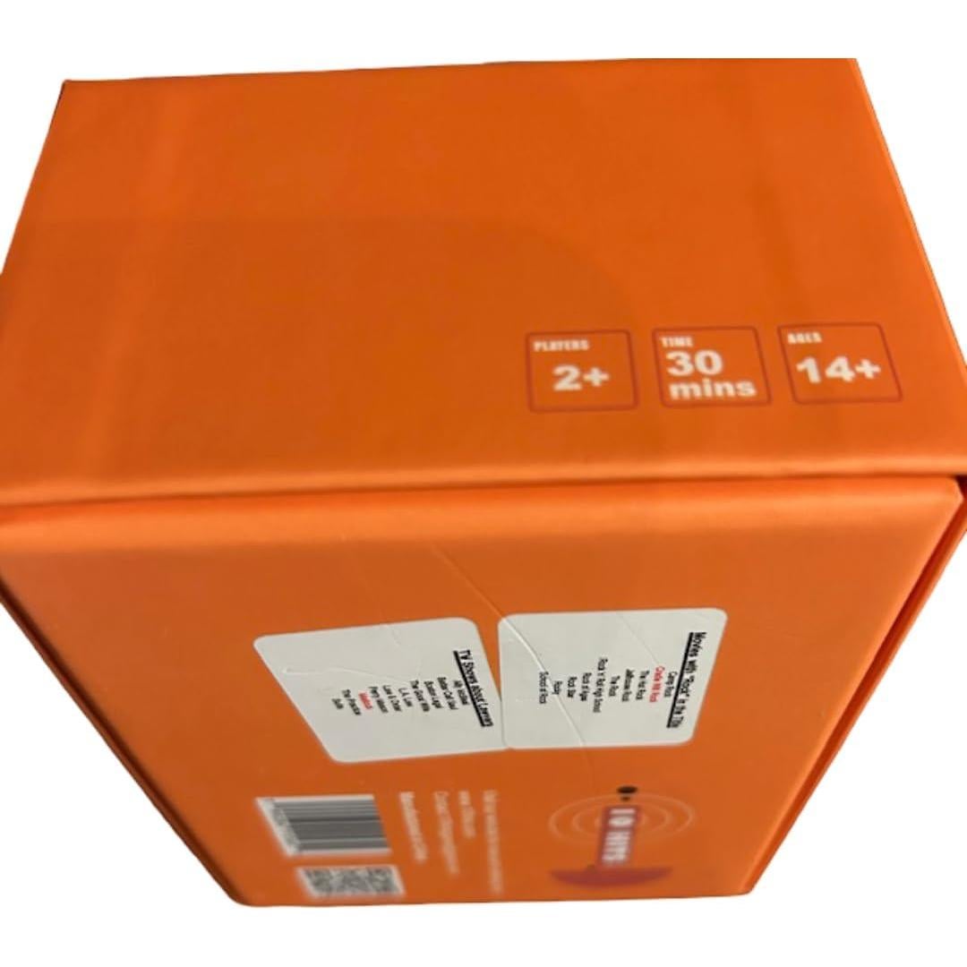 Juego de Cartas de Trivia de TV y Películas Vart Games - 375 Preguntas