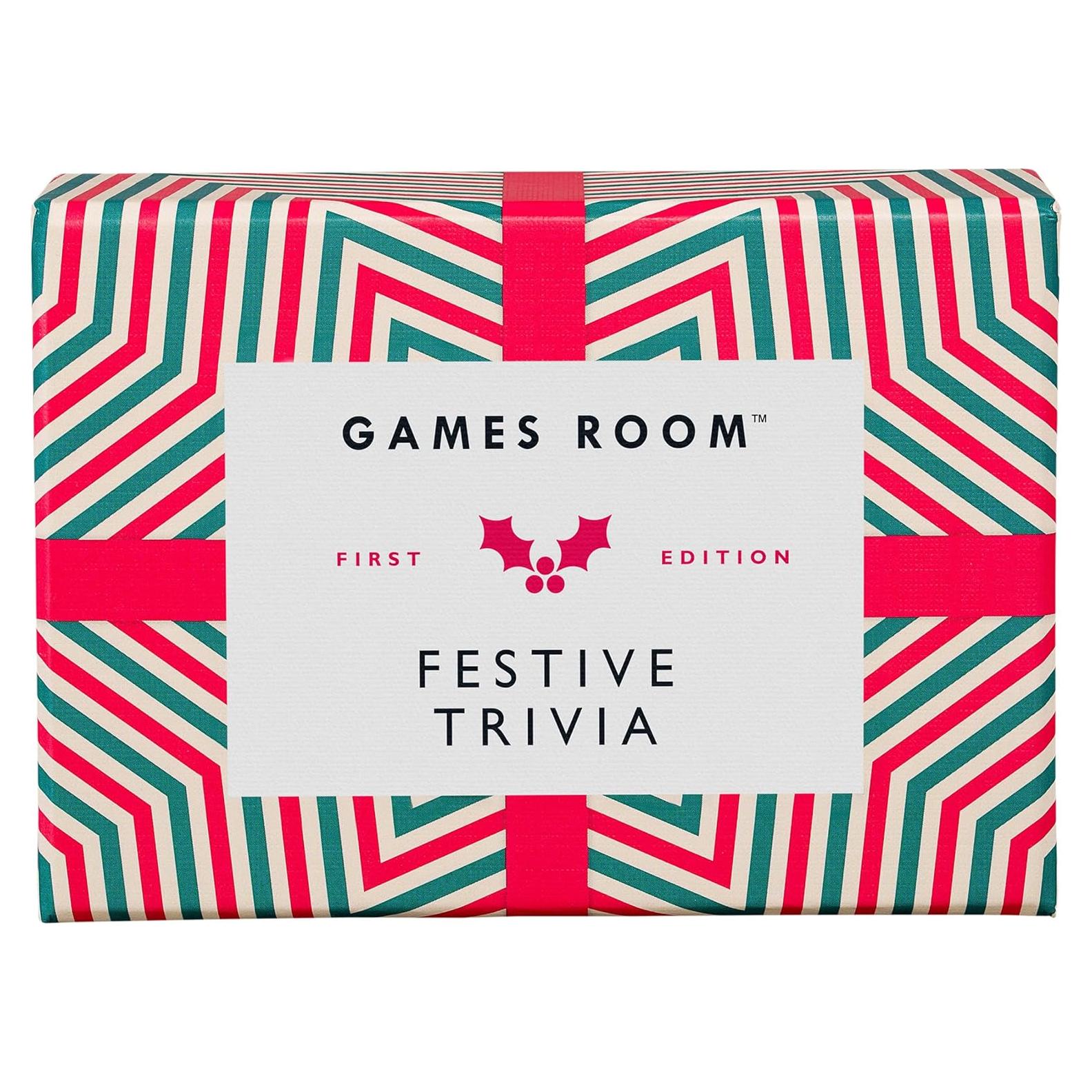 Juego de Cartas de Trivia Festivo Ridley - 140 Preguntas