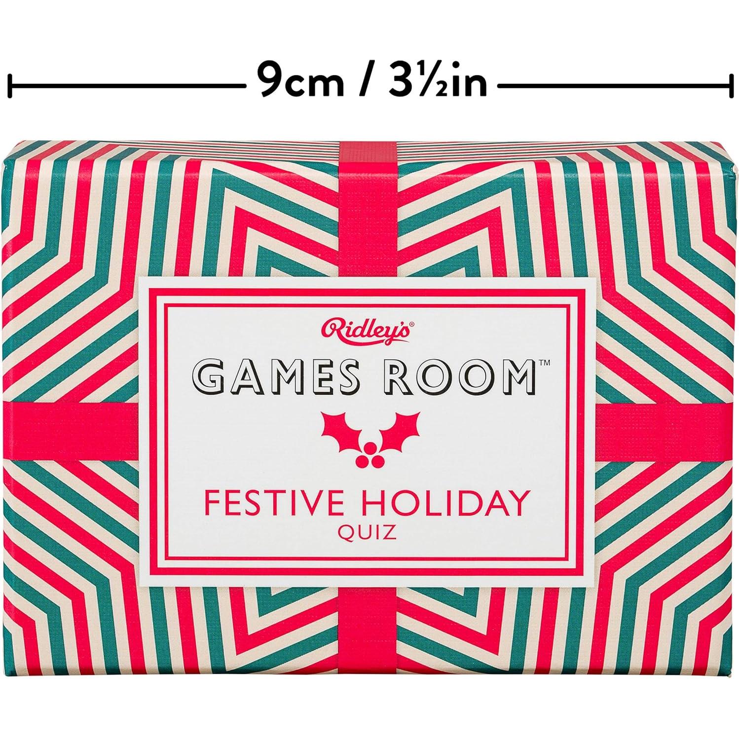 Juego de Cartas de Trivia Festivo Ridley - 140 Preguntas