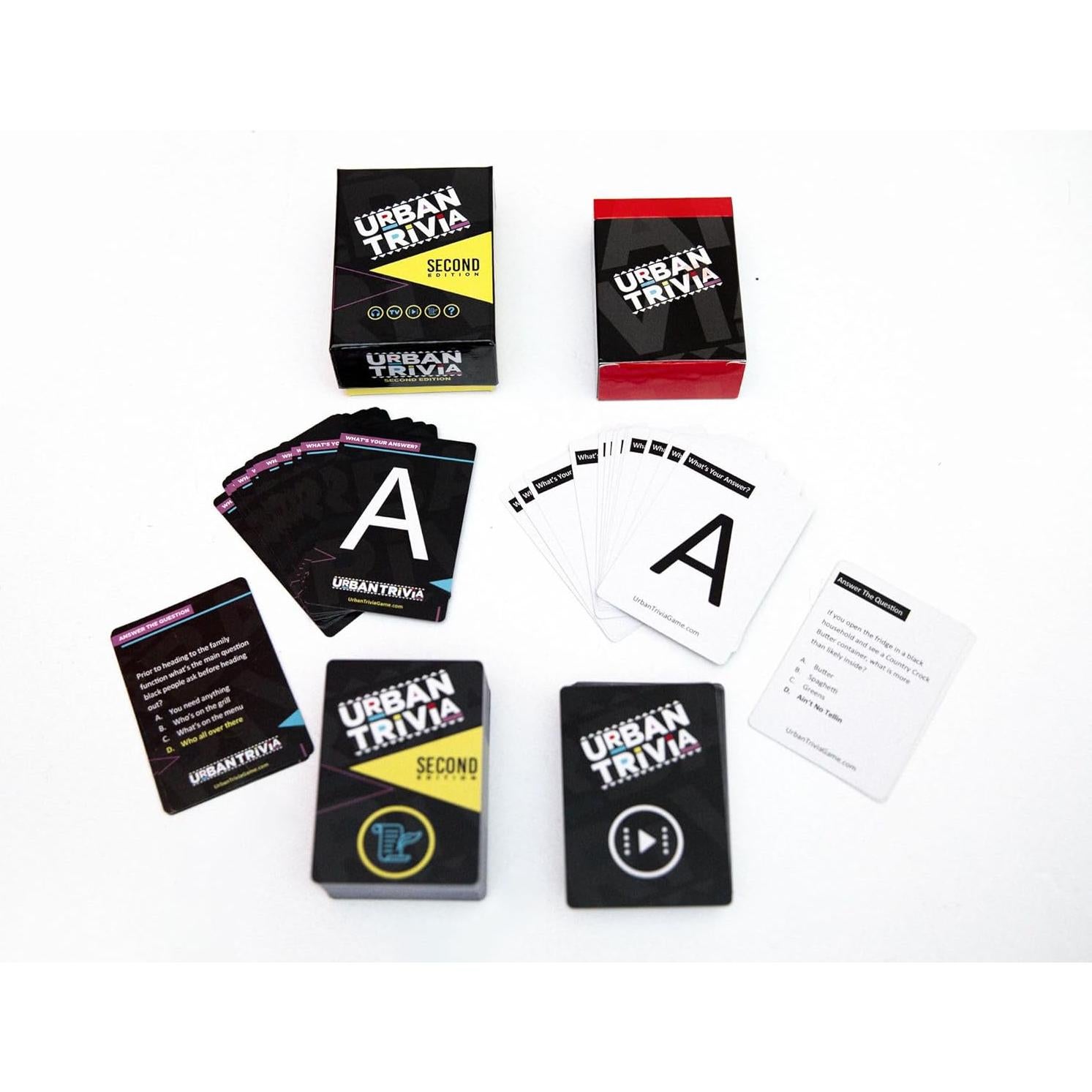 Juego de Cartas Trivia Urbana - Diversión Familiar y Amistosa