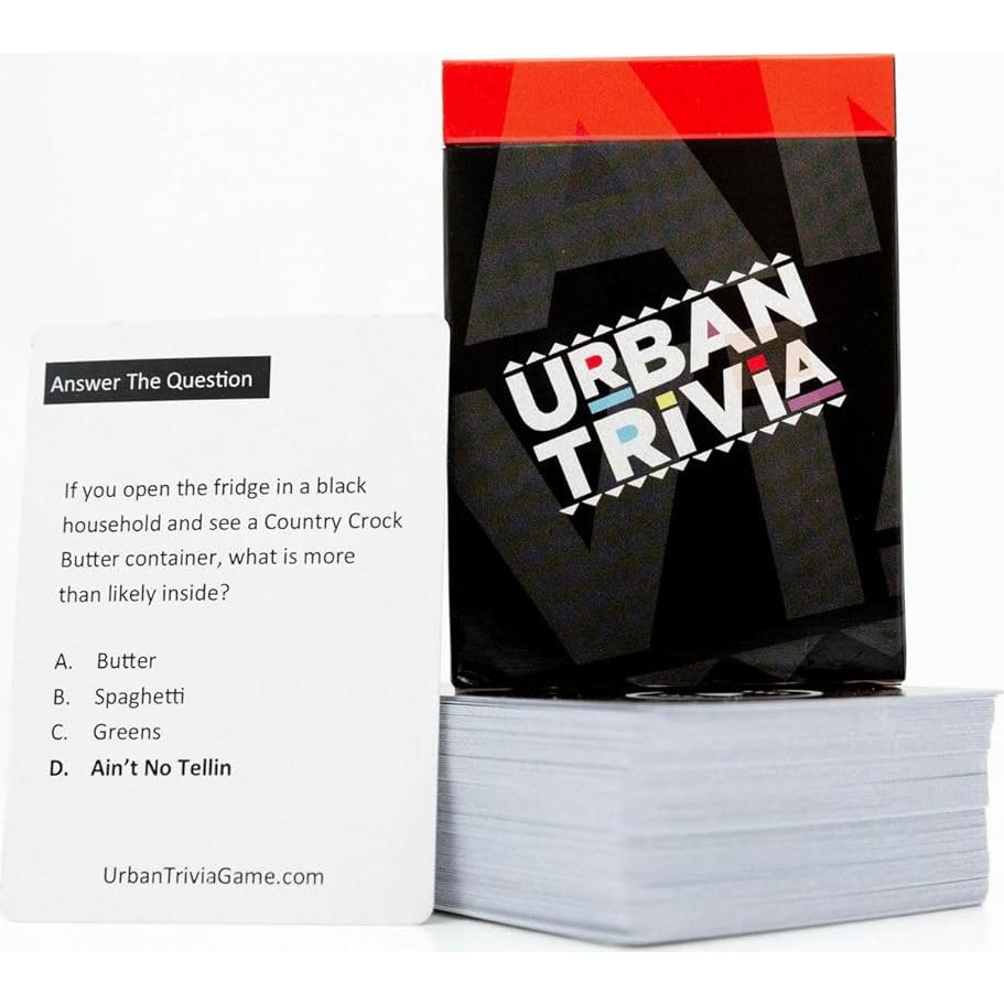 Juego de Cartas Trivia Urbana - Diversión Familiar y Amistosa