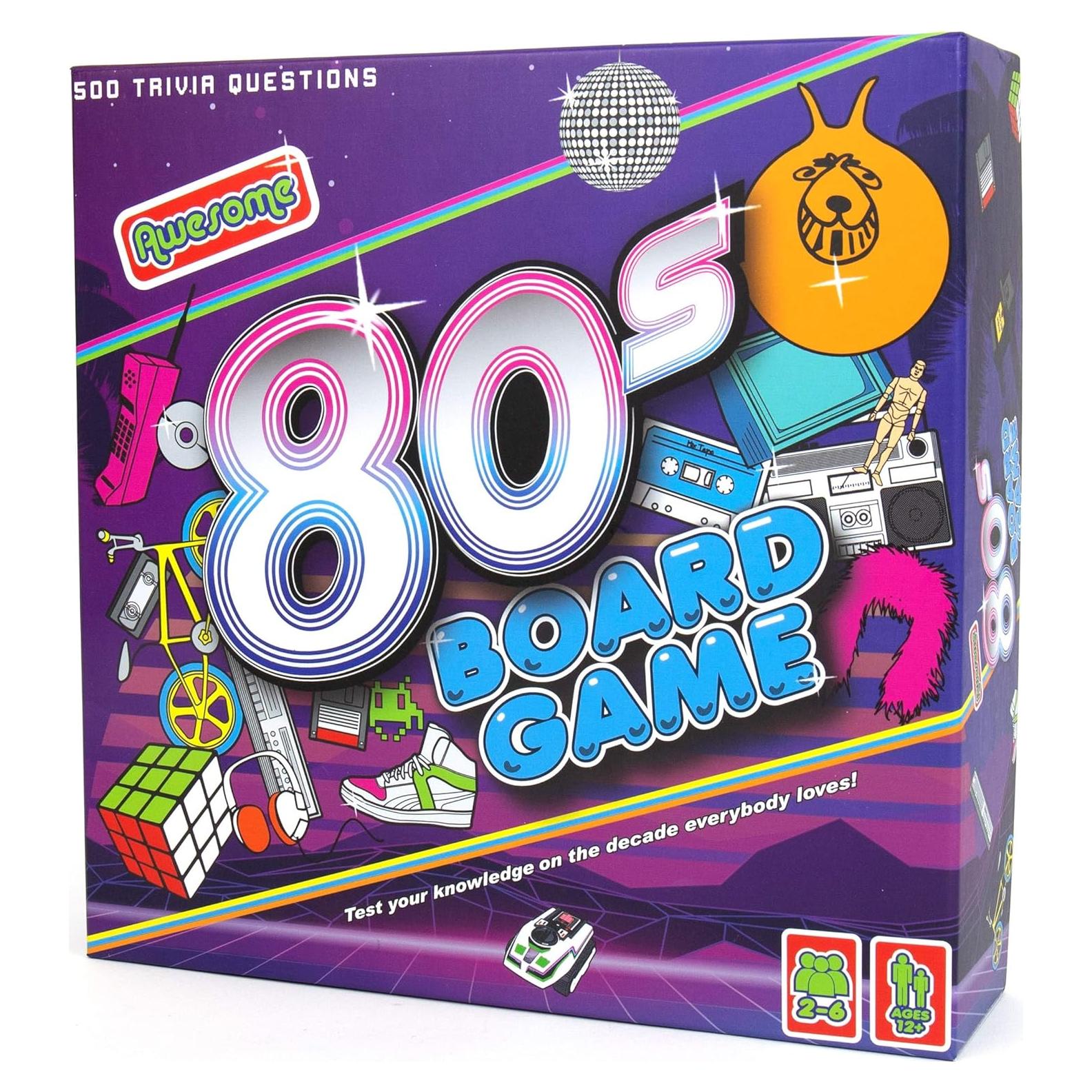 Juego de mesa de trivia Gift Republic 80s - 500 preguntas