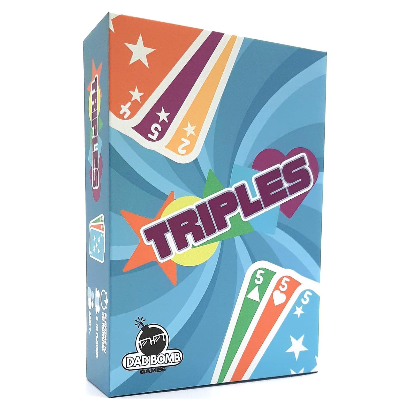 Juego de Cartas Triples - Dad Bomb Games - 2-10 Jugadores