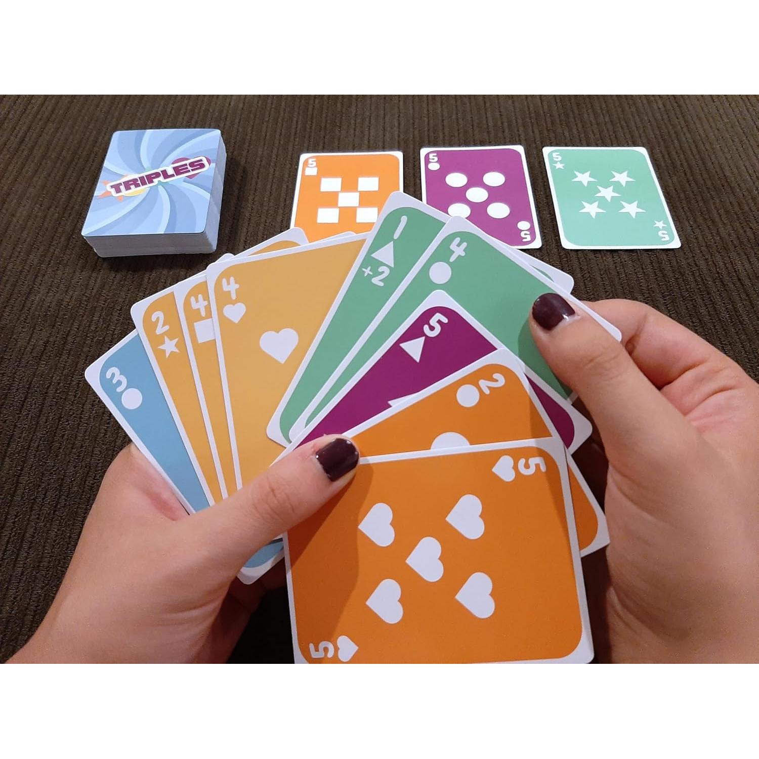 Juego de Cartas Triples - Dad Bomb Games - 2-10 Jugadores