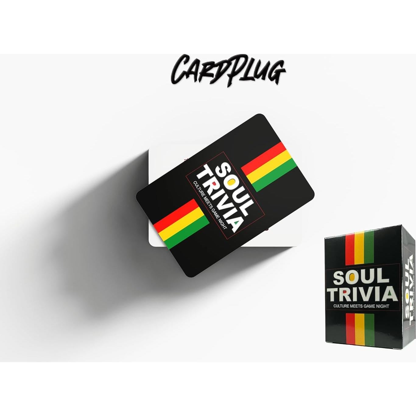 Soul Trivia Juego de Cartas Afroamericanas - 100 Preguntas Educativas