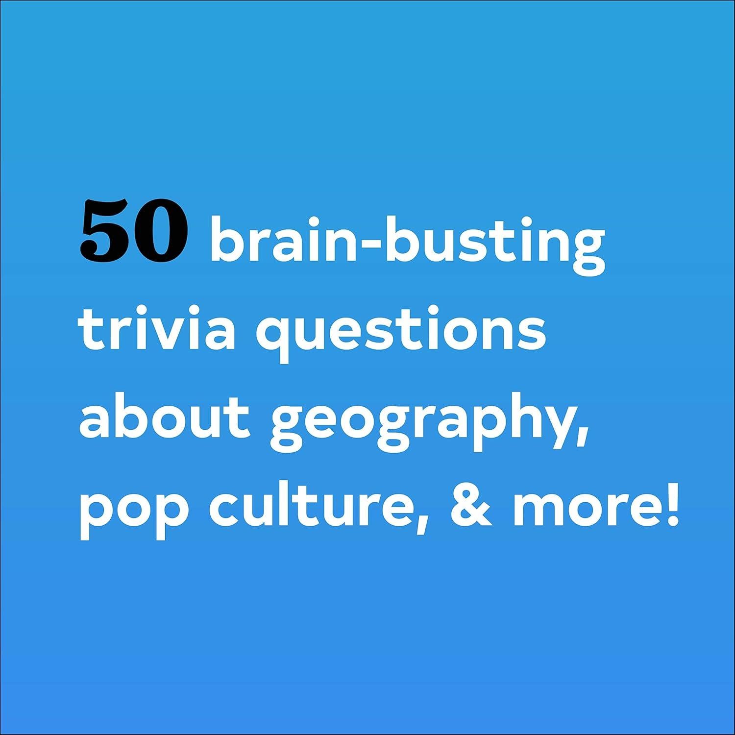 Juego de Cartas de Trivia Familiar Chronicle Books - 50 Preguntas