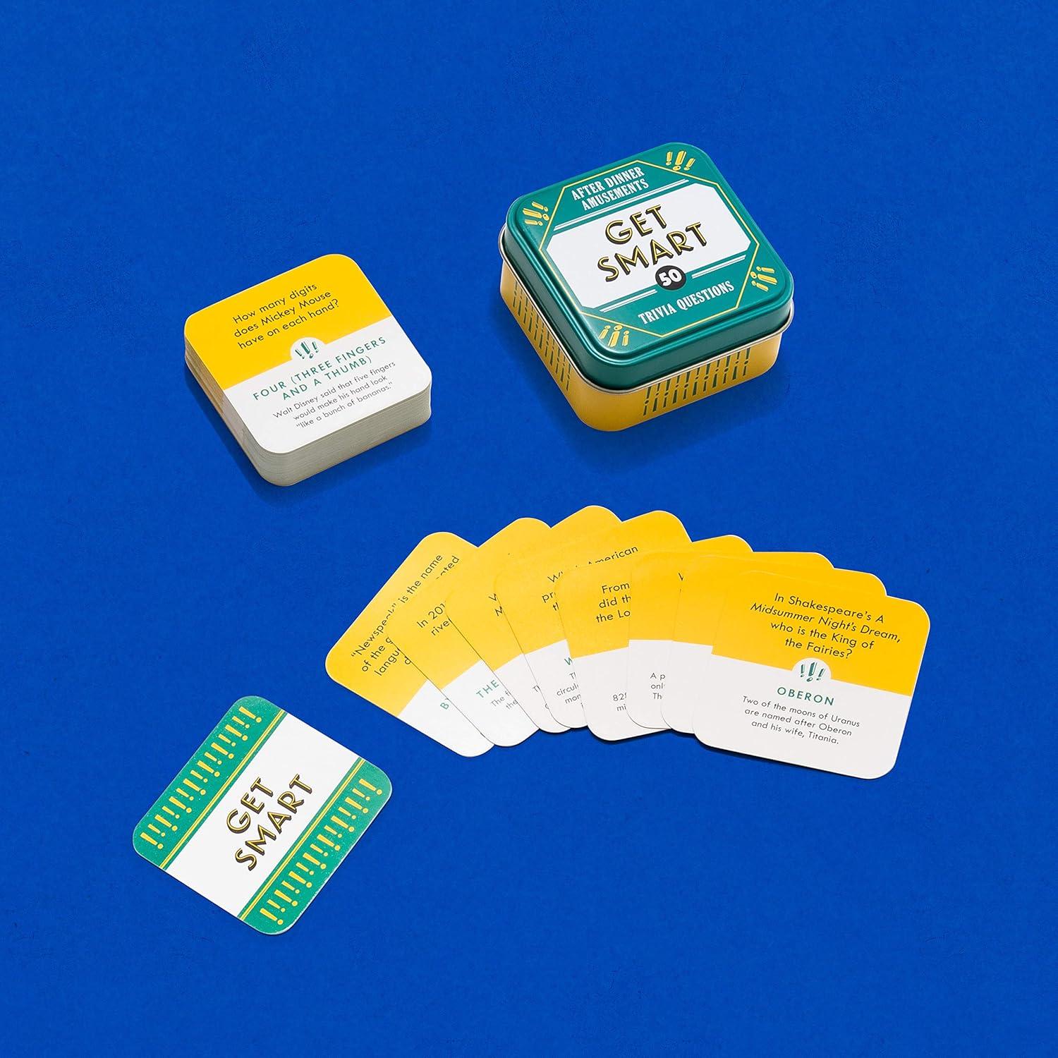 Juego de Cartas de Trivia Familiar Chronicle Books - 50 Preguntas