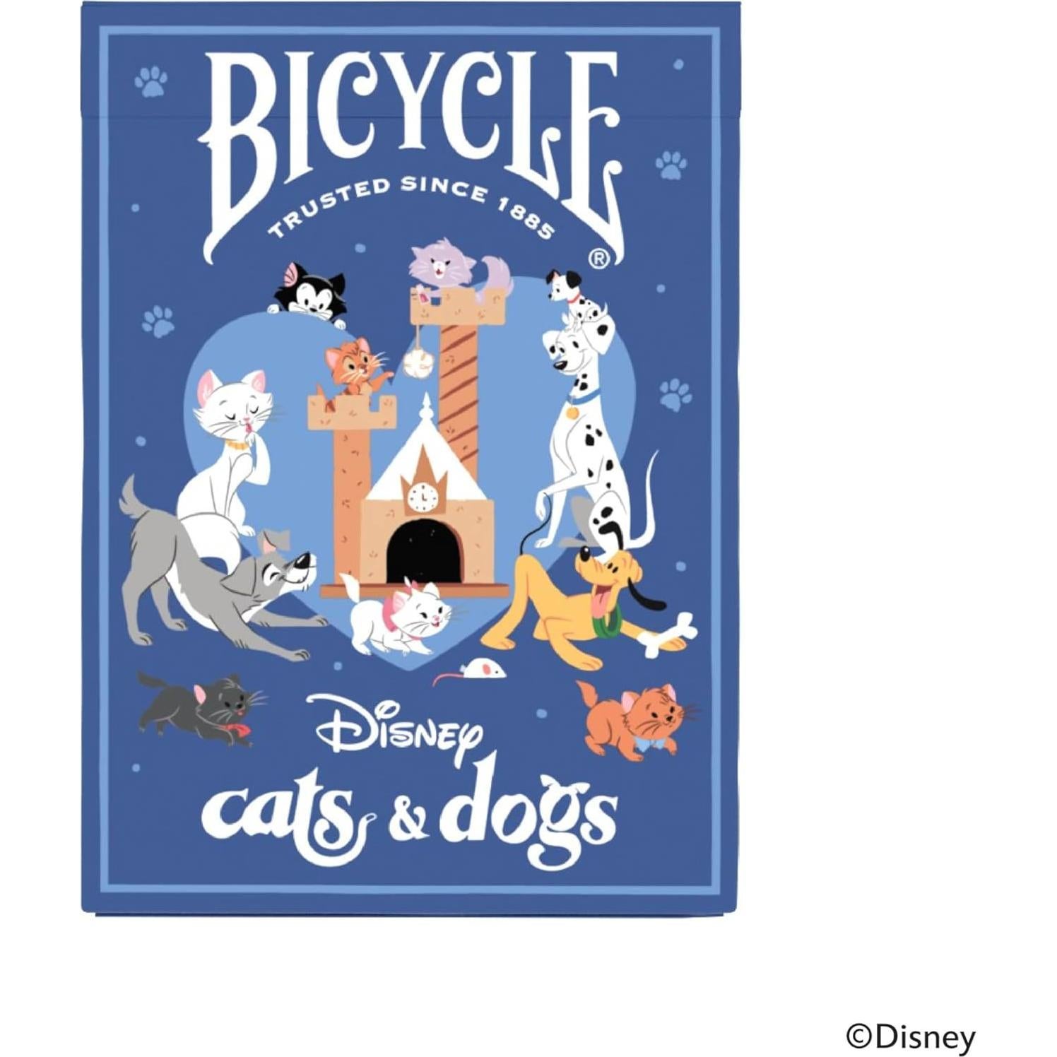 Cartas de Juego Disney Bicycle Gatos y Perros 90.72g