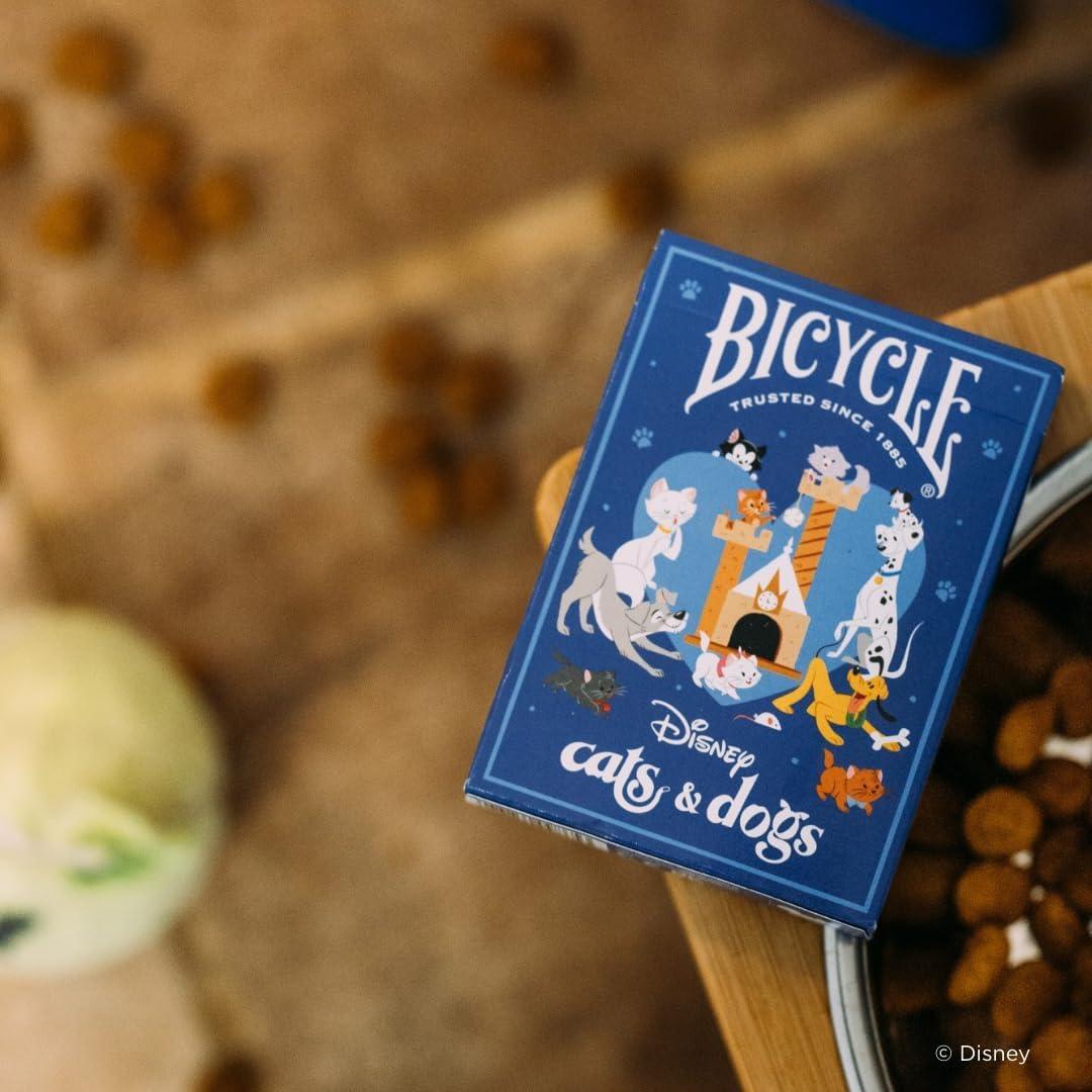 Cartas de Juego Disney Bicycle Gatos y Perros 90.72g