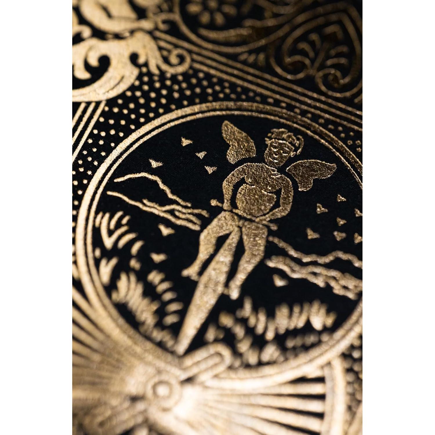 Baraja de Jugar Bicycle Metalluxe Negra y Dorada - Premium