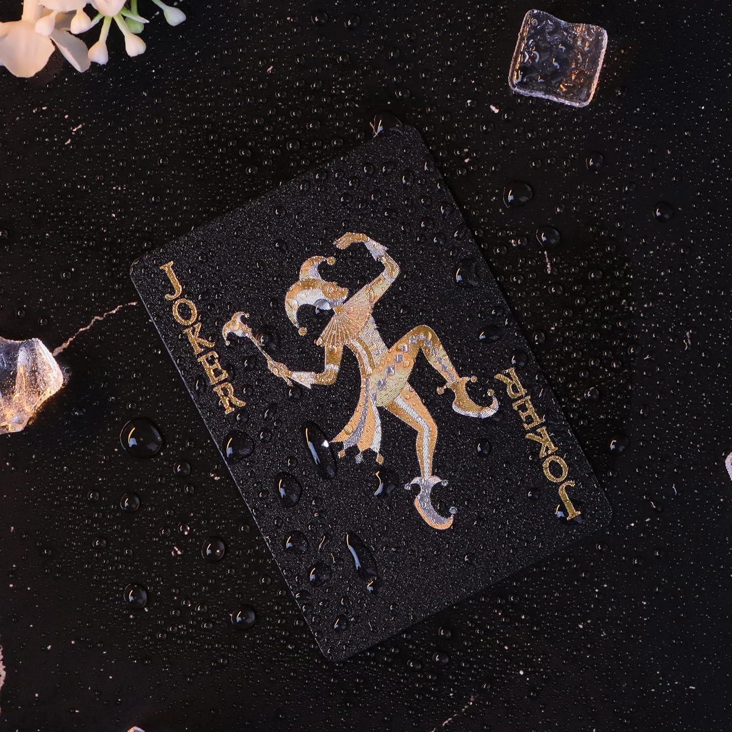 Baraja de Cartas de Póker Impermeables Wkchxd - 52 Cartas