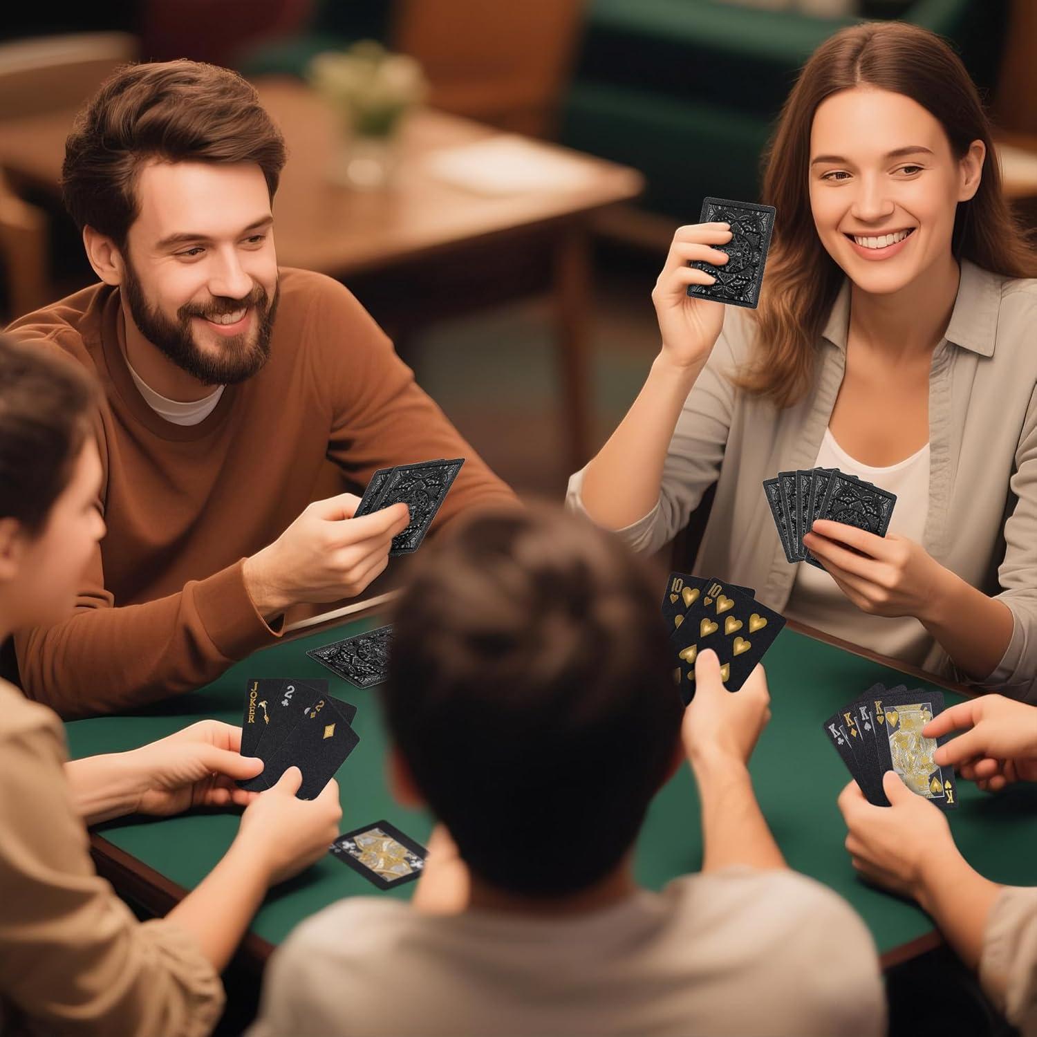 Baraja de Cartas de Póker Impermeables Wkchxd - 52 Cartas