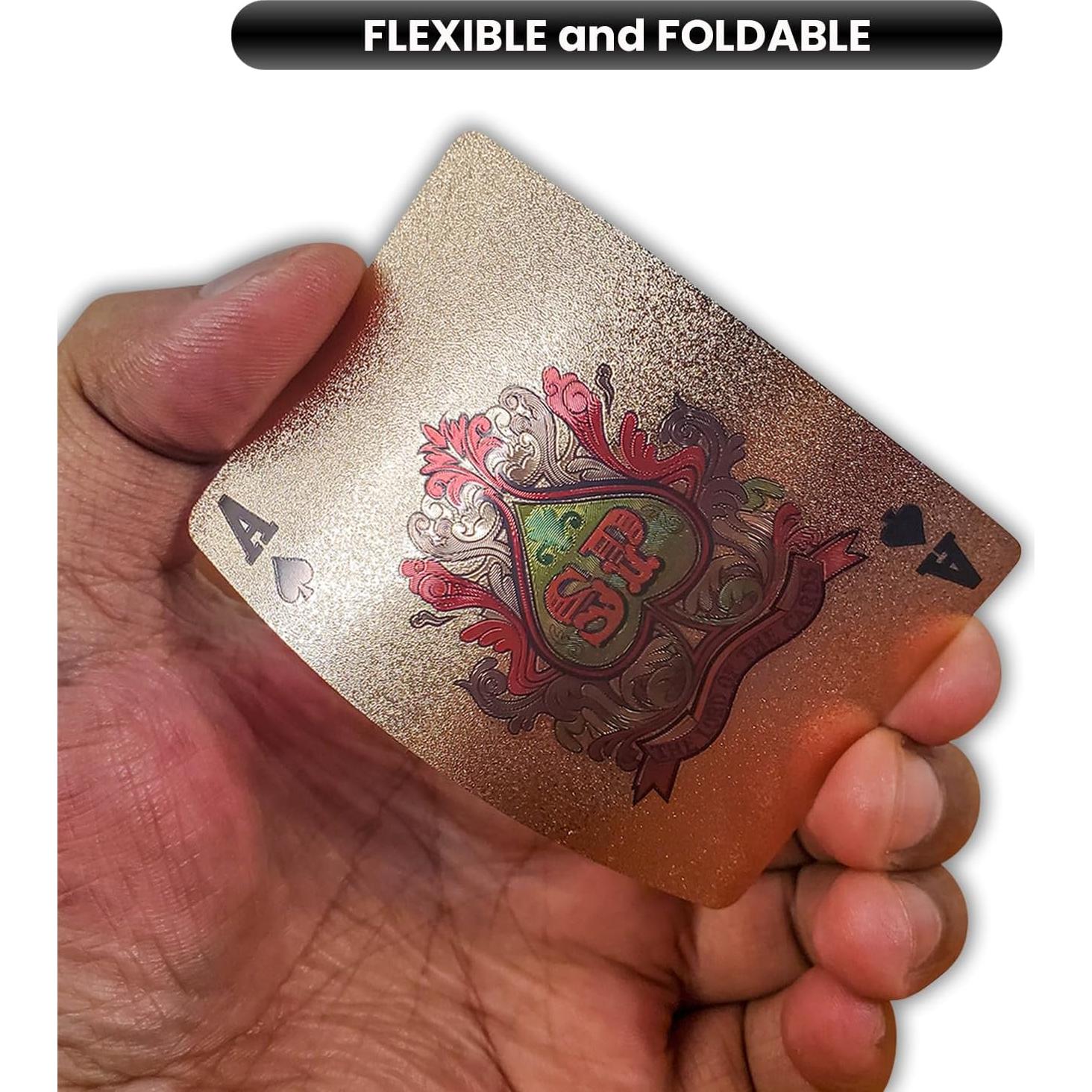 Cartas de Juego Impermeables Jeuristic Rosa - Baraja Profesional