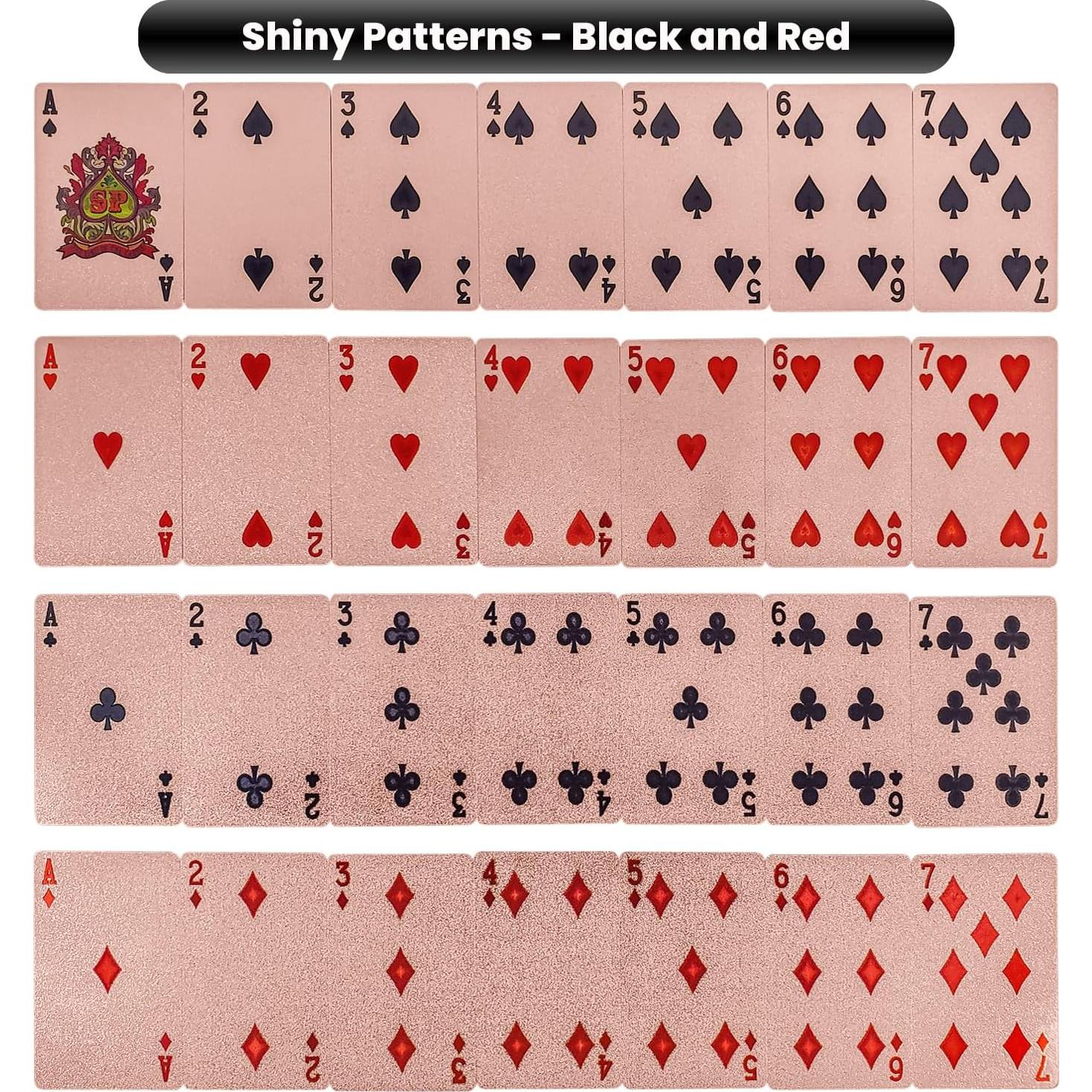 Cartas de Juego Impermeables Jeuristic Rosa - Baraja Profesional