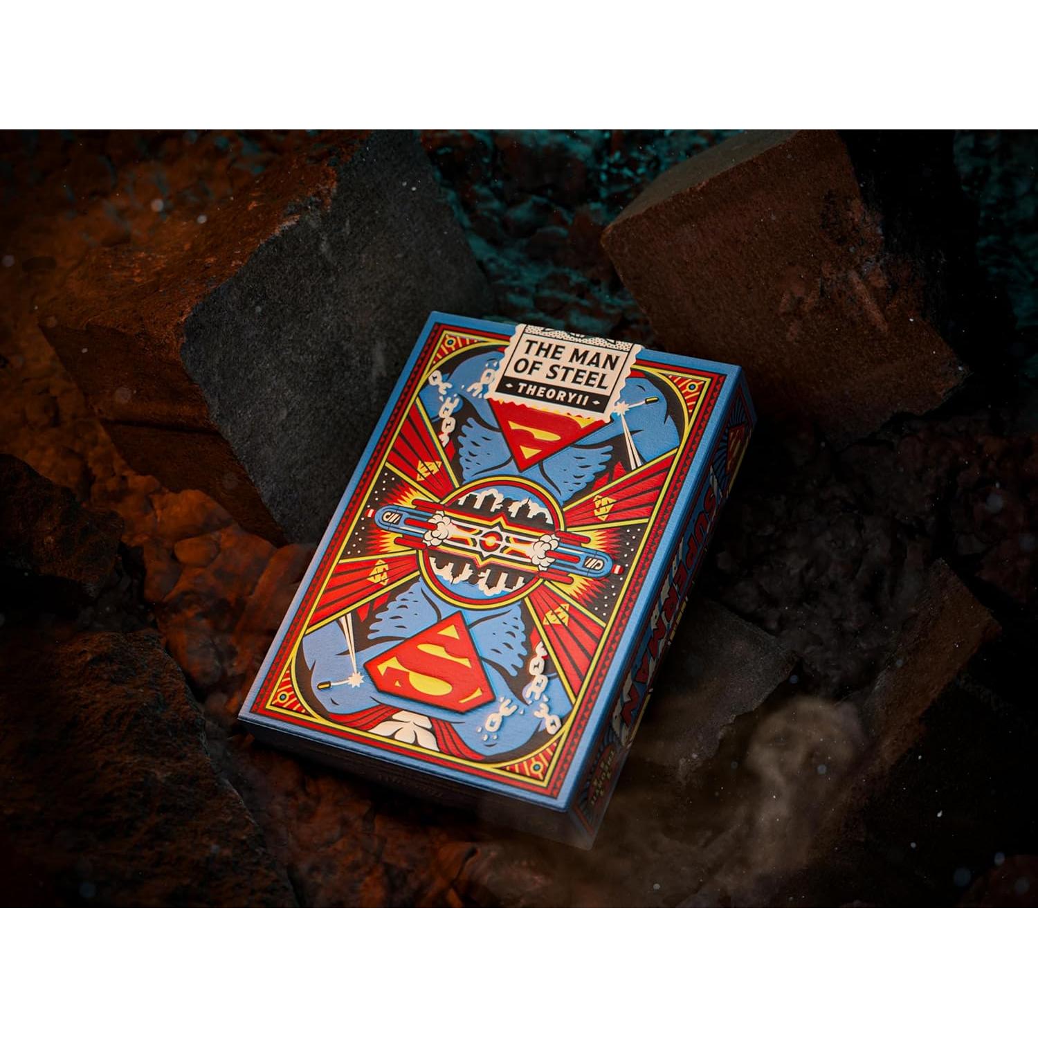 Cartas de Juego Premium Superman - Edición Edad de Oro