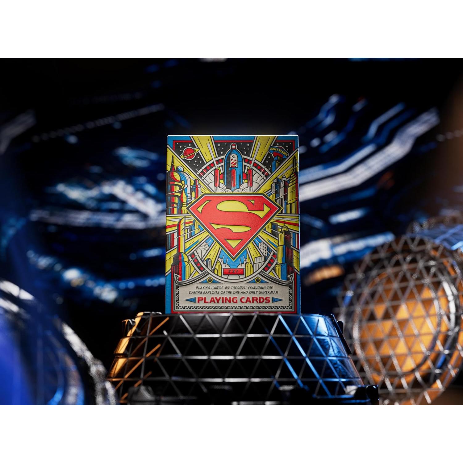 Cartas de Juego Premium Superman - Edición Edad de Oro